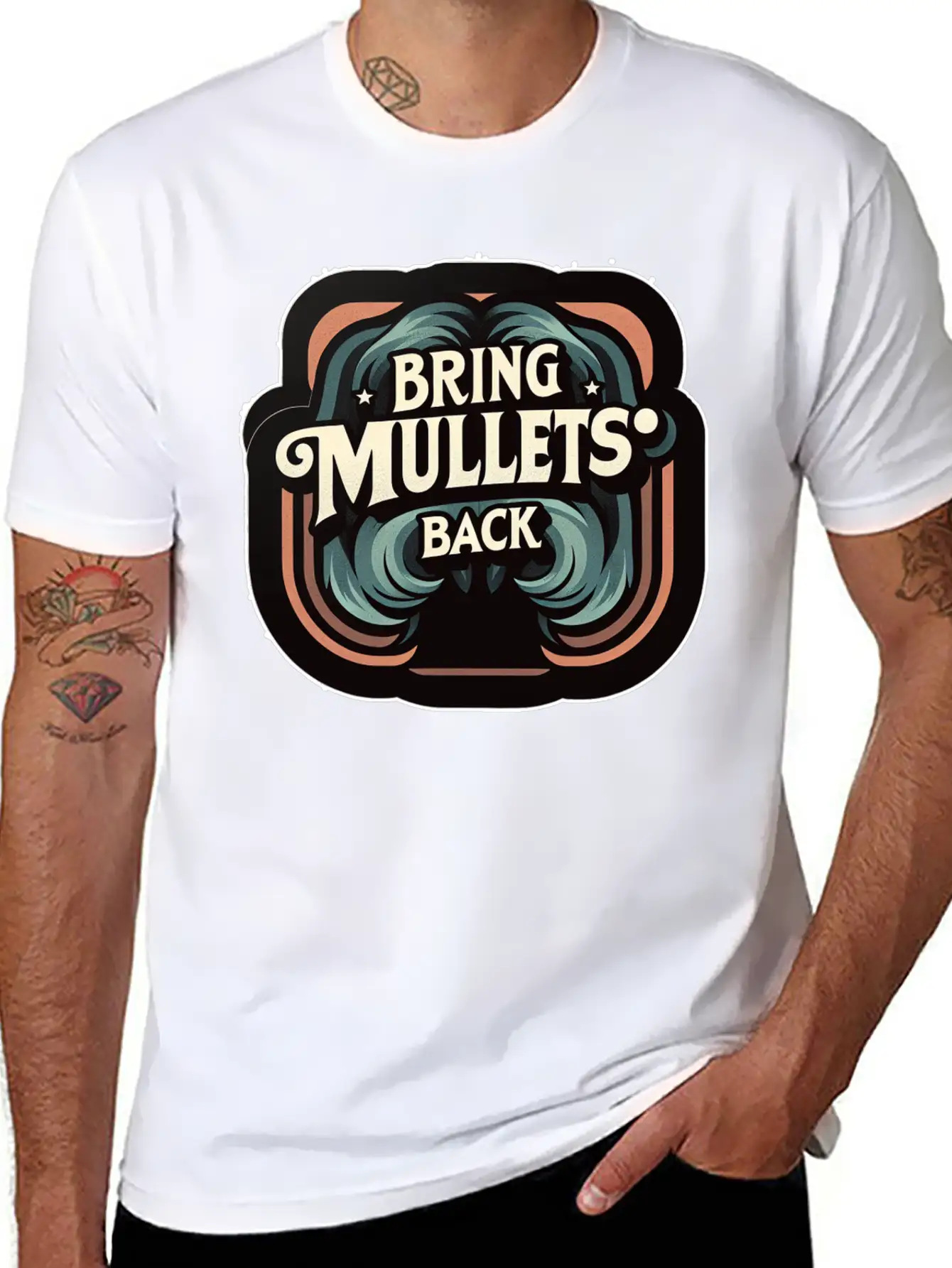 Bring Mullets Back 9 Soft Cotton Short Sleeve Tee ¨C Unisex Wardrobe Staple