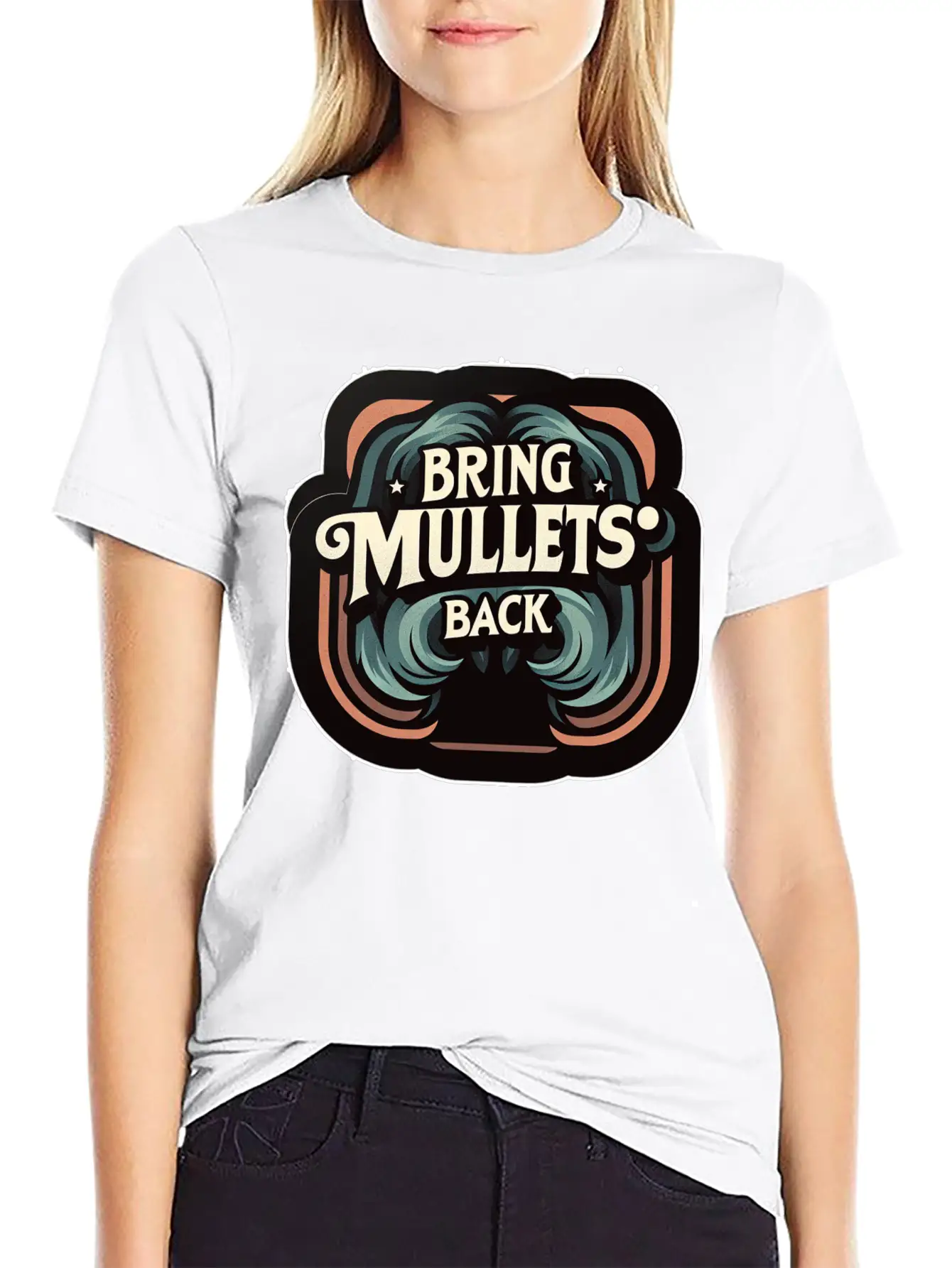 Bring Mullets Back 9 Soft Cotton Short Sleeve Tee ¨C Unisex Wardrobe Staple
