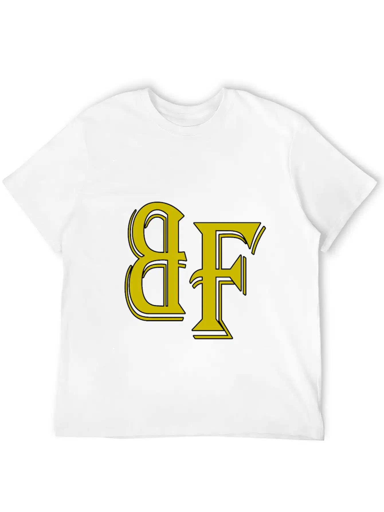 Broken Fundamentals Classic Lettering Basic Graphic T-Shirt ¨C Daily Comfort In Soft Cotton