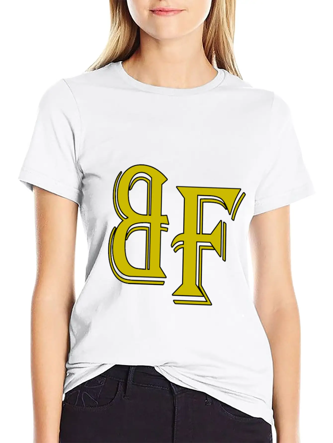 Broken Fundamentals Classic Lettering Basic Graphic T-Shirt ¨C Daily Comfort In Soft Cotton