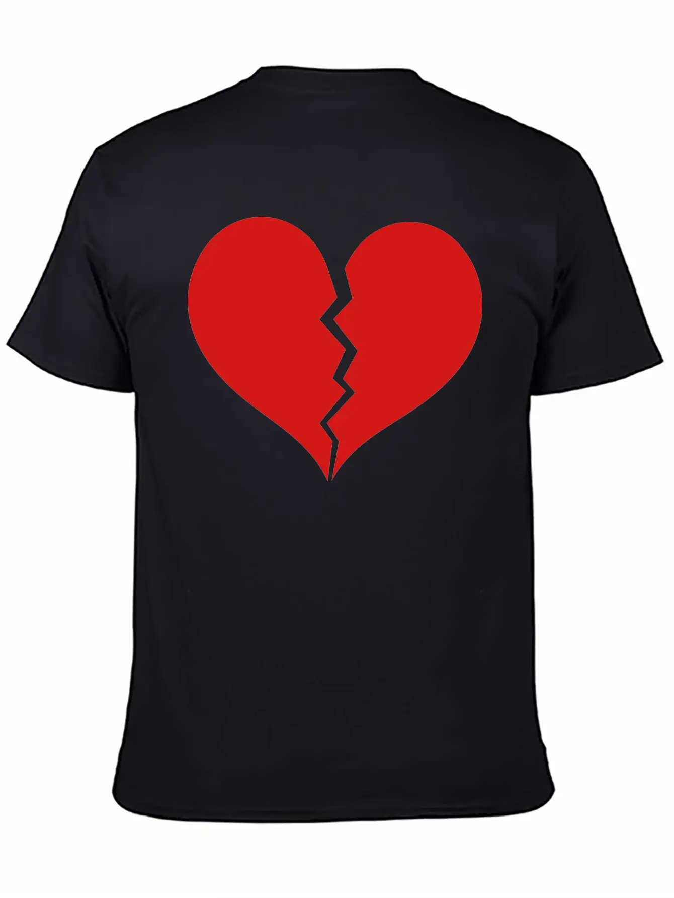 Broken Heart Soft Cotton Short Sleeve Tee ¨C Unisex Wardrobe Staple