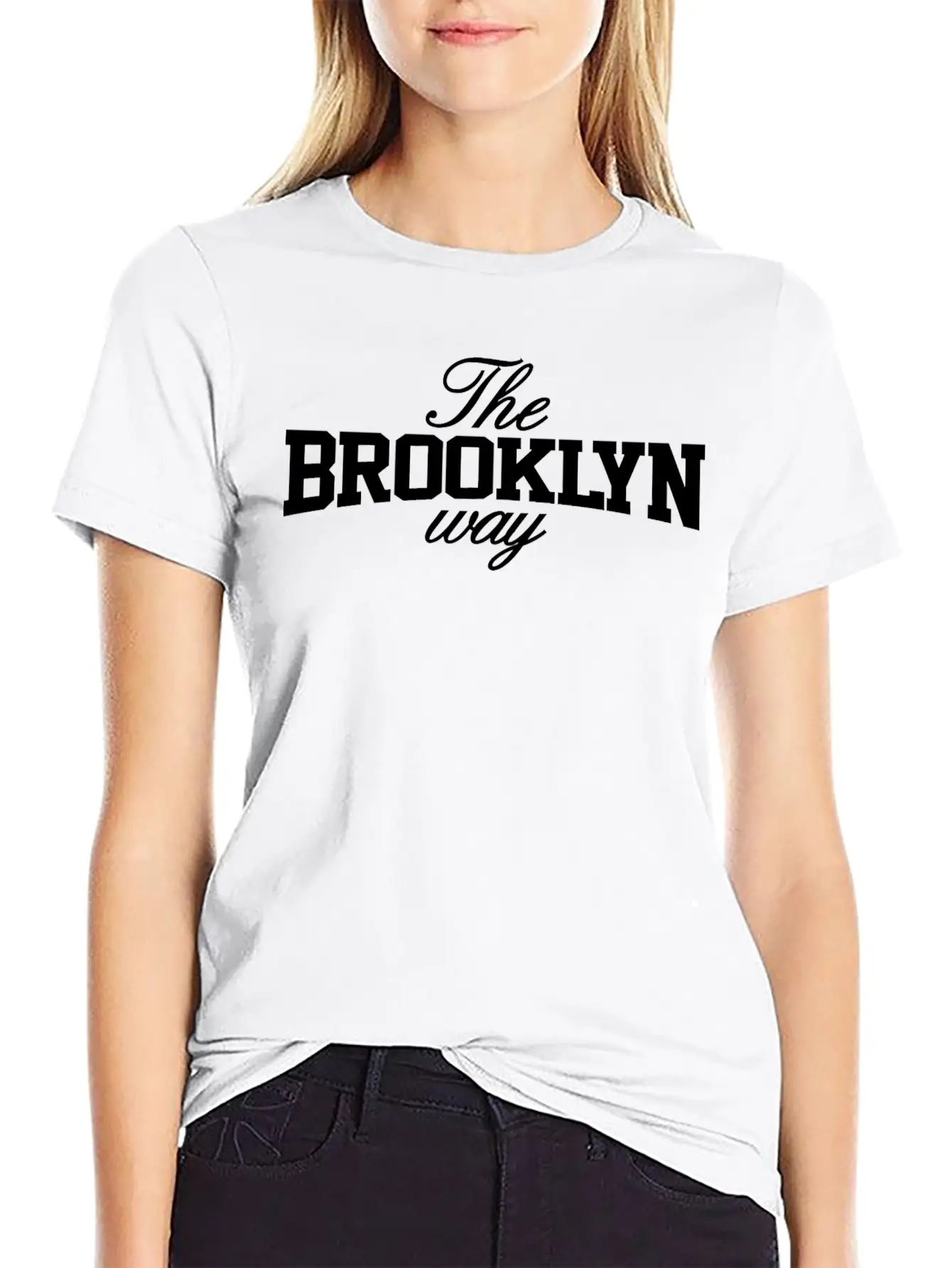 Brooklyn01 Basic Graphic T-Shirt ¨C Daily Comfort In Soft Cotton