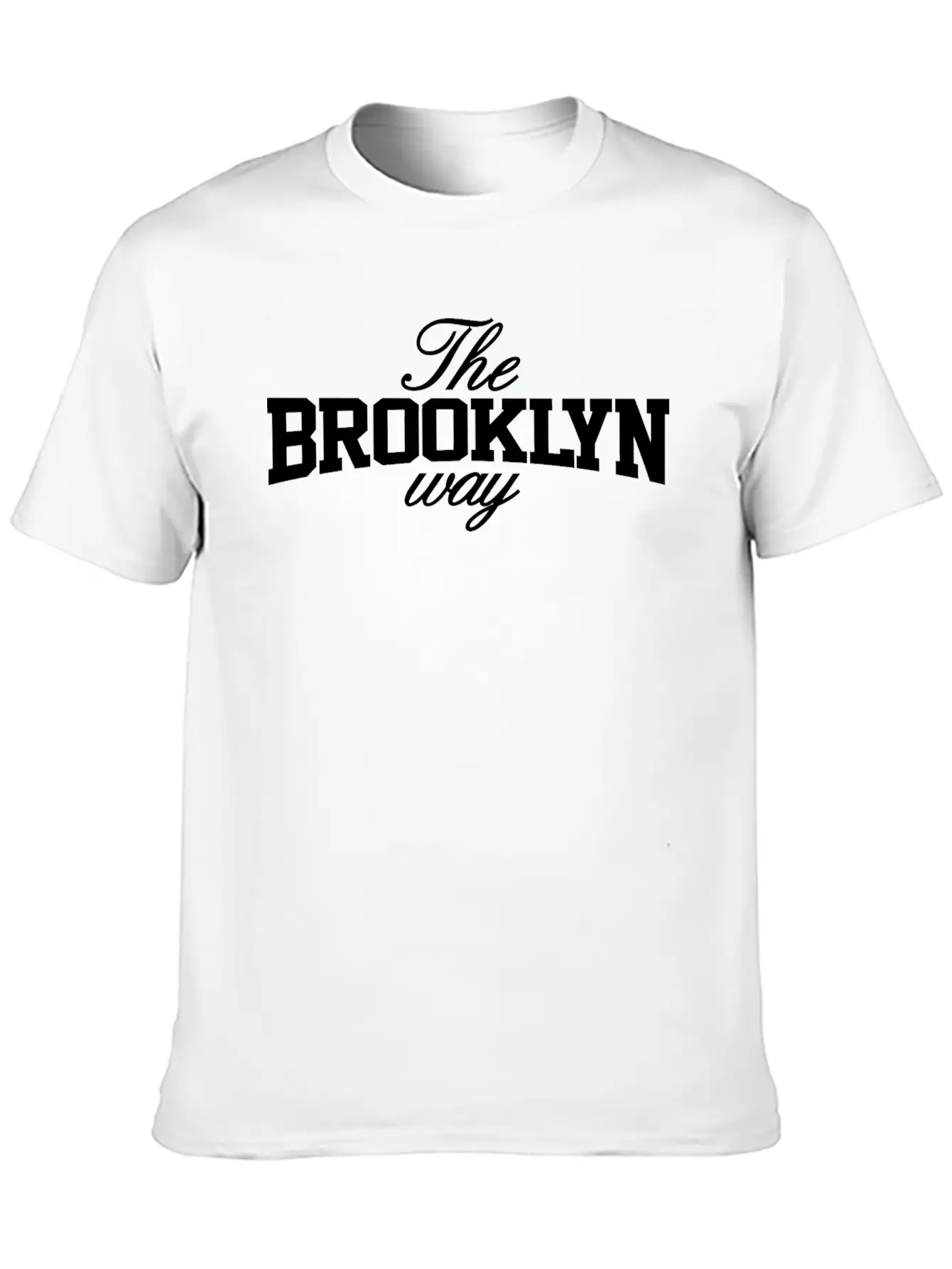 Brooklyn01 Basic Graphic T-Shirt ¨C Daily Comfort In Soft Cotton