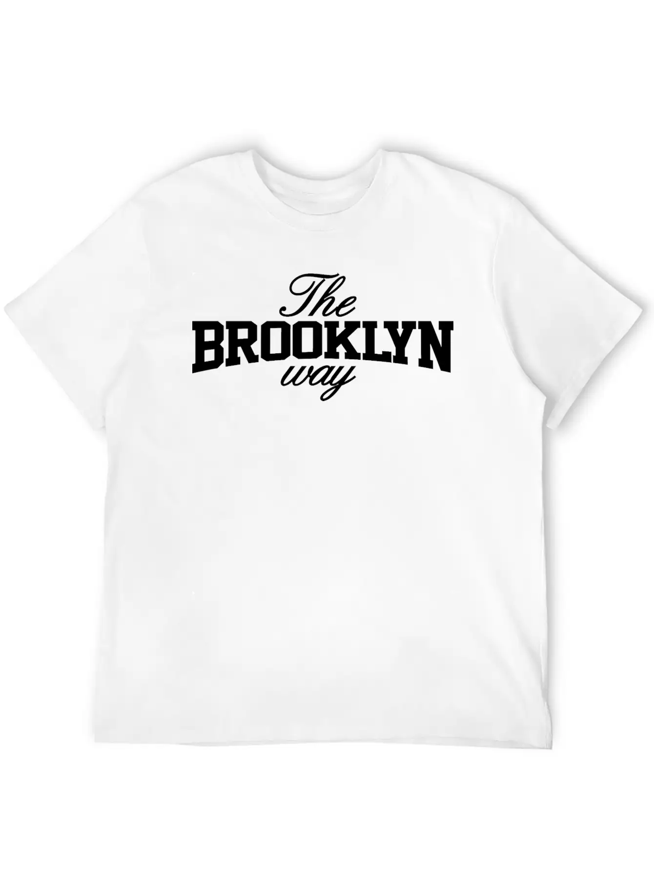 Brooklyn01 Basic Graphic T-Shirt ¨C Daily Comfort In Soft Cotton