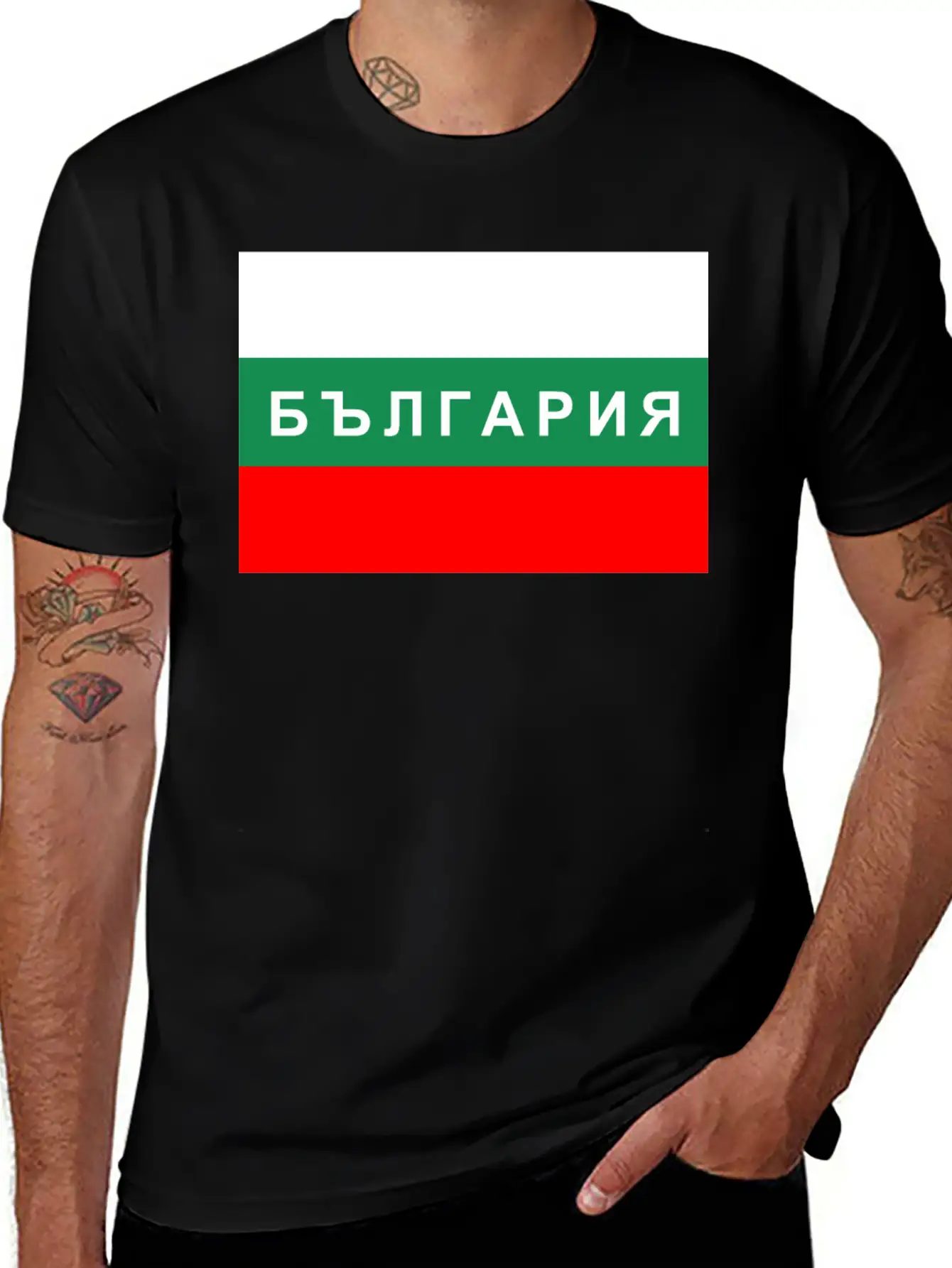 Bulgaria Flag Basic Graphic T-Shirt ¨C Daily Comfort In Soft Cotton