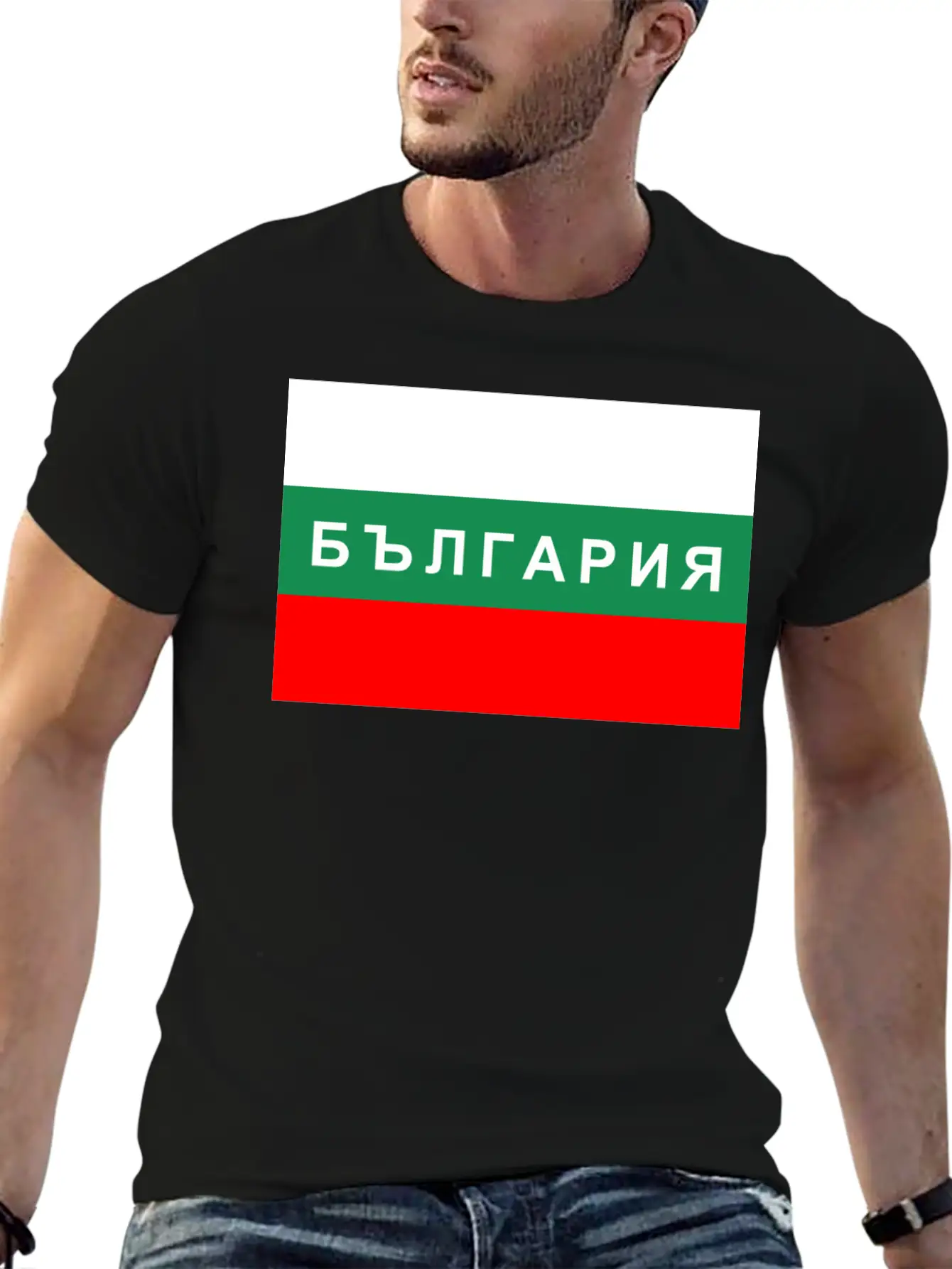 Bulgaria Flag Basic Graphic T-Shirt ¨C Daily Comfort In Soft Cotton