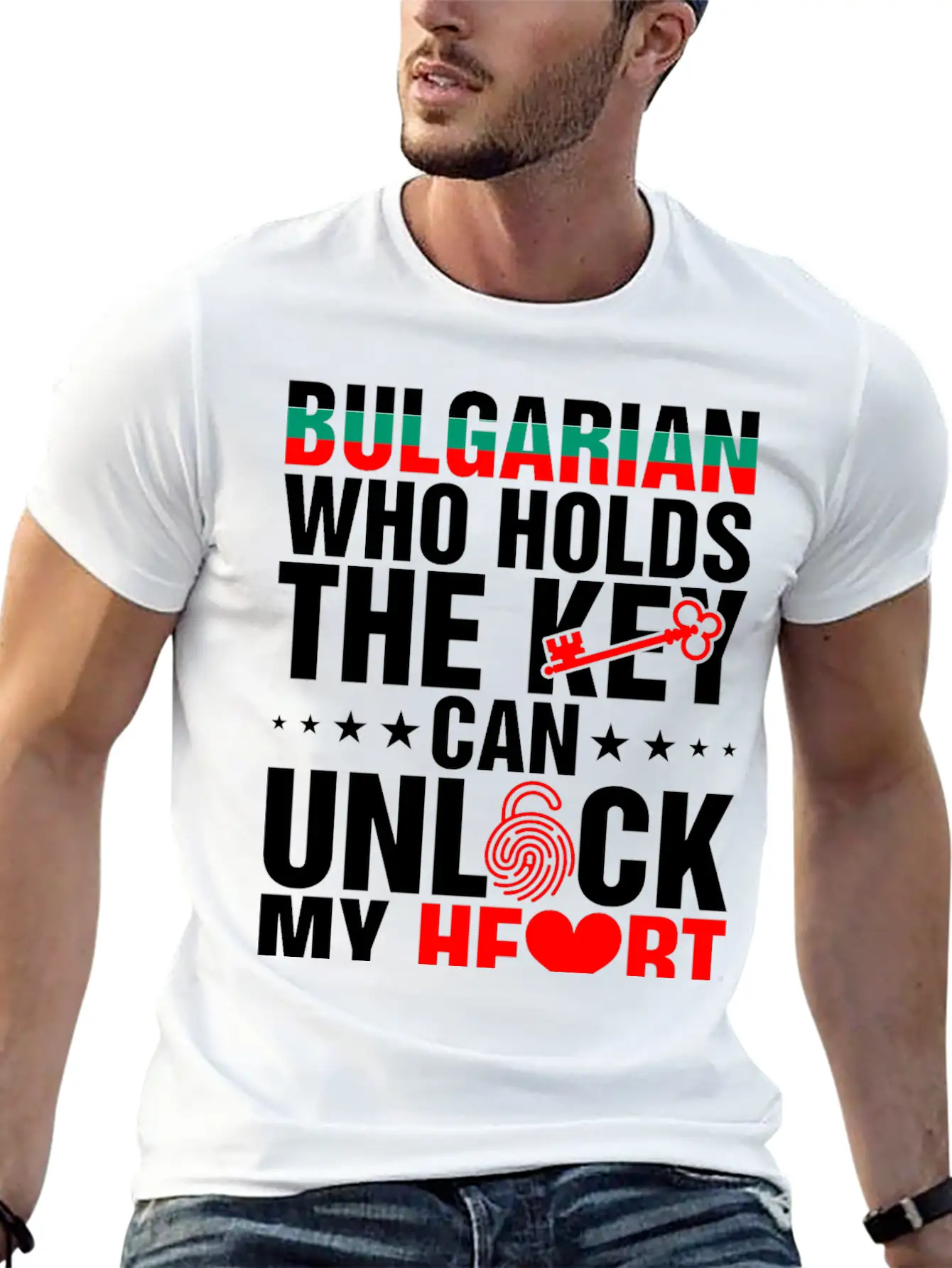 Bulgarian Who Holds The Key Essential Cotton Tee For Daily Outfits ¨C Unisex Style