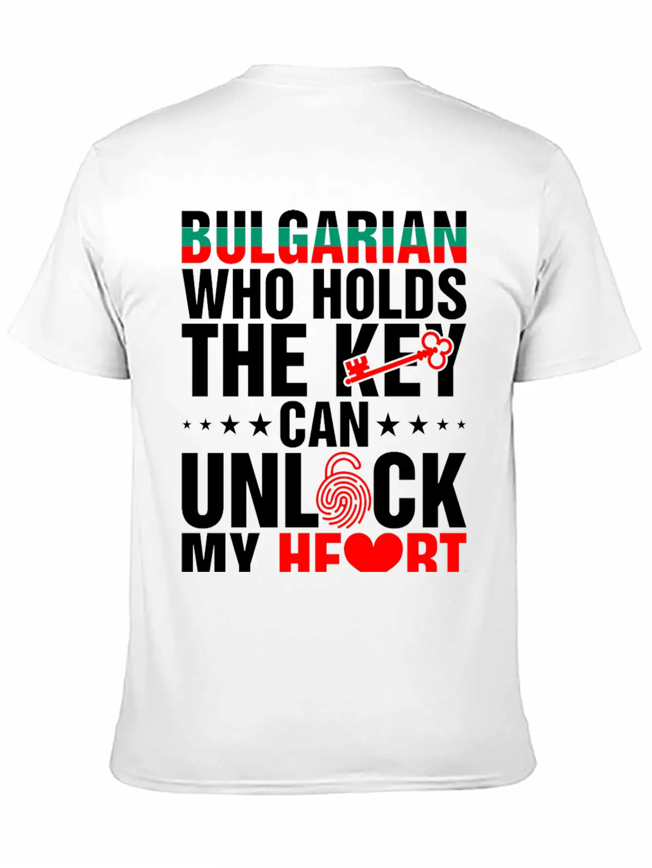 Bulgarian Who Holds The Key Essential Cotton Tee For Daily Outfits ¨C Unisex Style