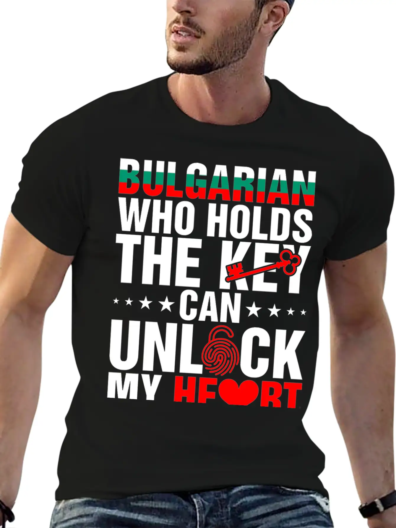 Bulgarian Who Holds The Key Essential Cotton Tee For Daily Outfits ¨C Unisex Style