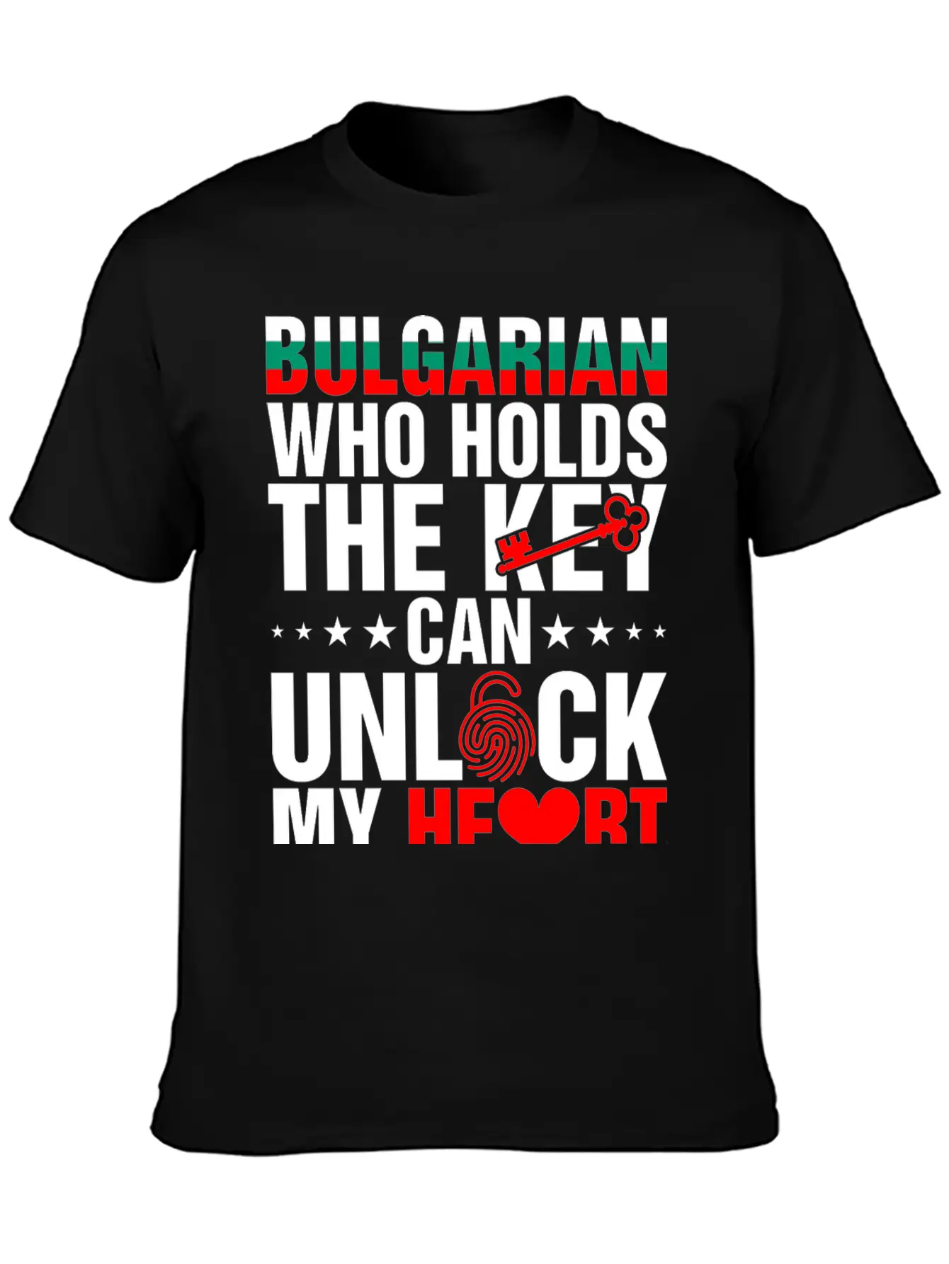 Bulgarian Who Holds The Key Essential Cotton Tee For Daily Outfits ¨C Unisex Style