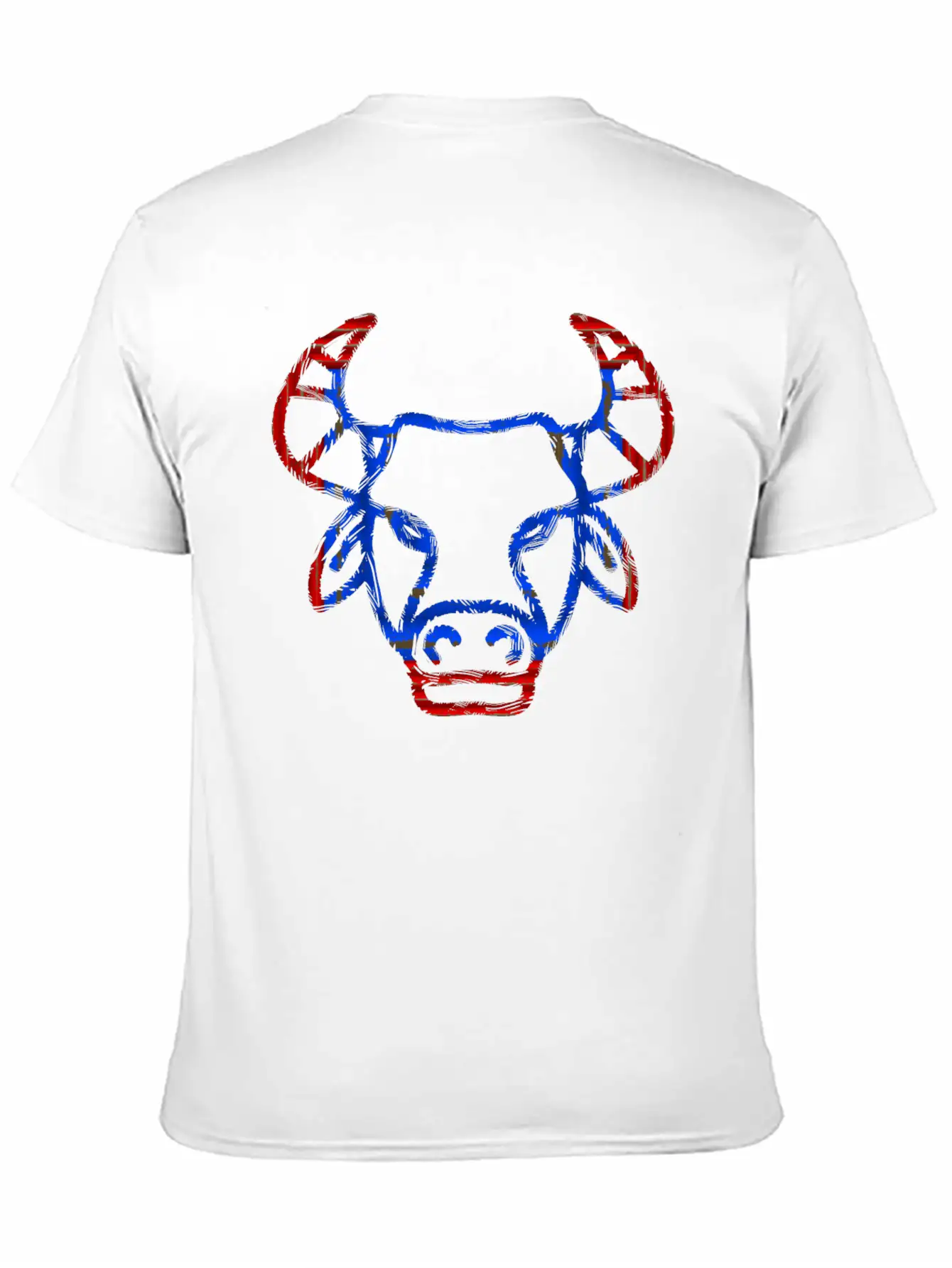 Bull Face Soft Cotton Short Sleeve Tee ¨C Unisex Wardrobe Staple
