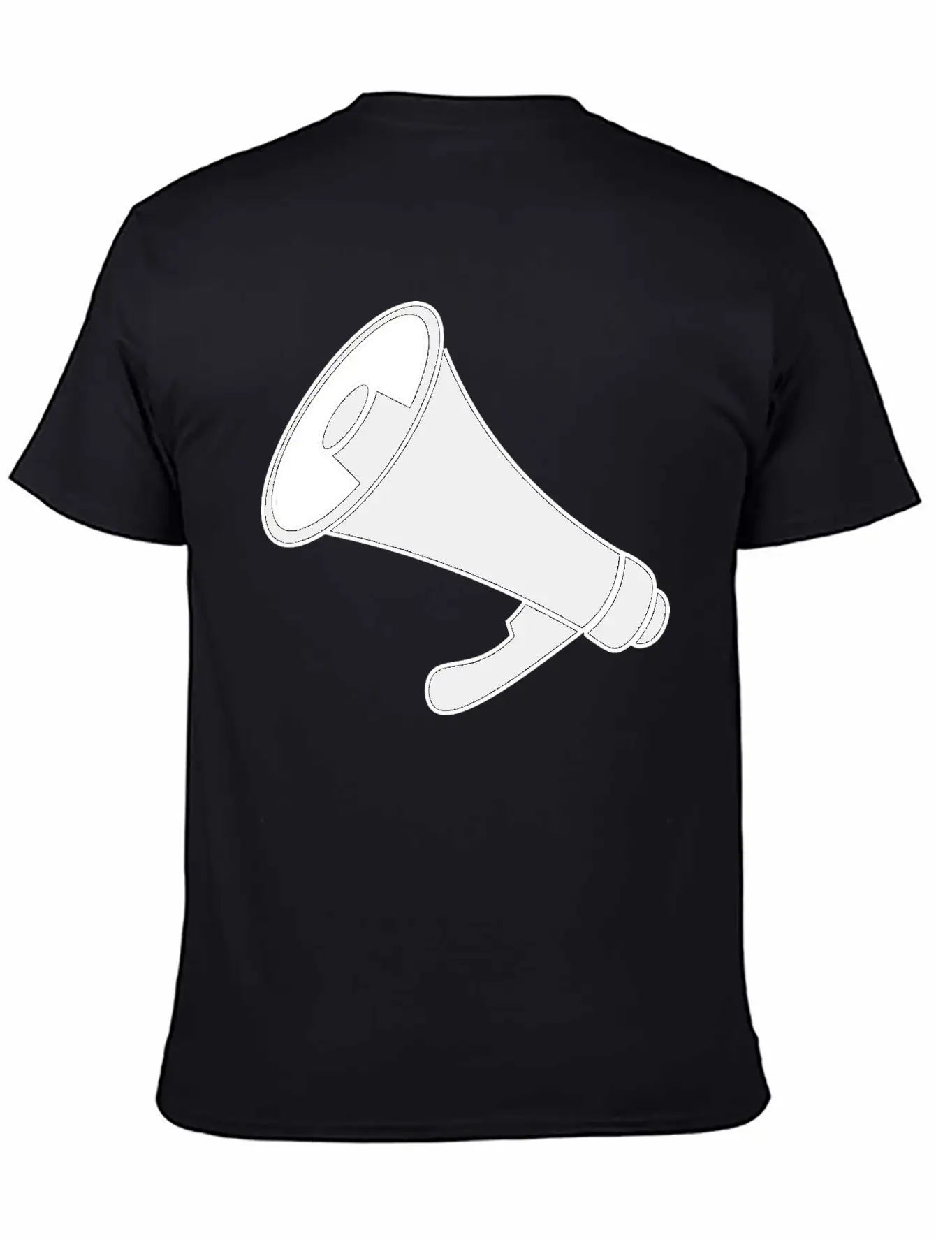 Bullhorn Icon Essential Cotton Tee For Daily Outfits ¨C Unisex Style