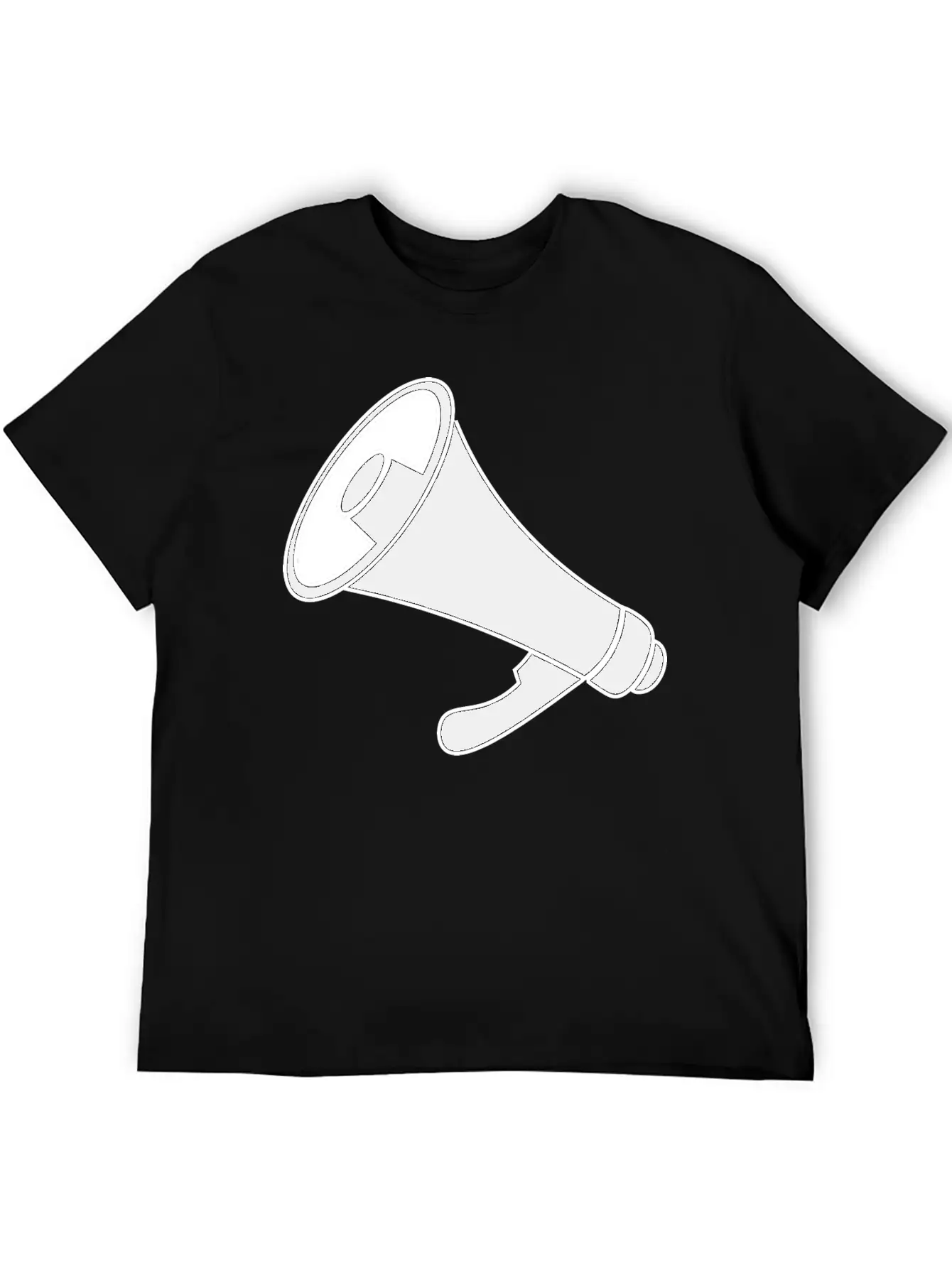 Bullhorn Icon Essential Cotton Tee For Daily Outfits ¨C Unisex Style
