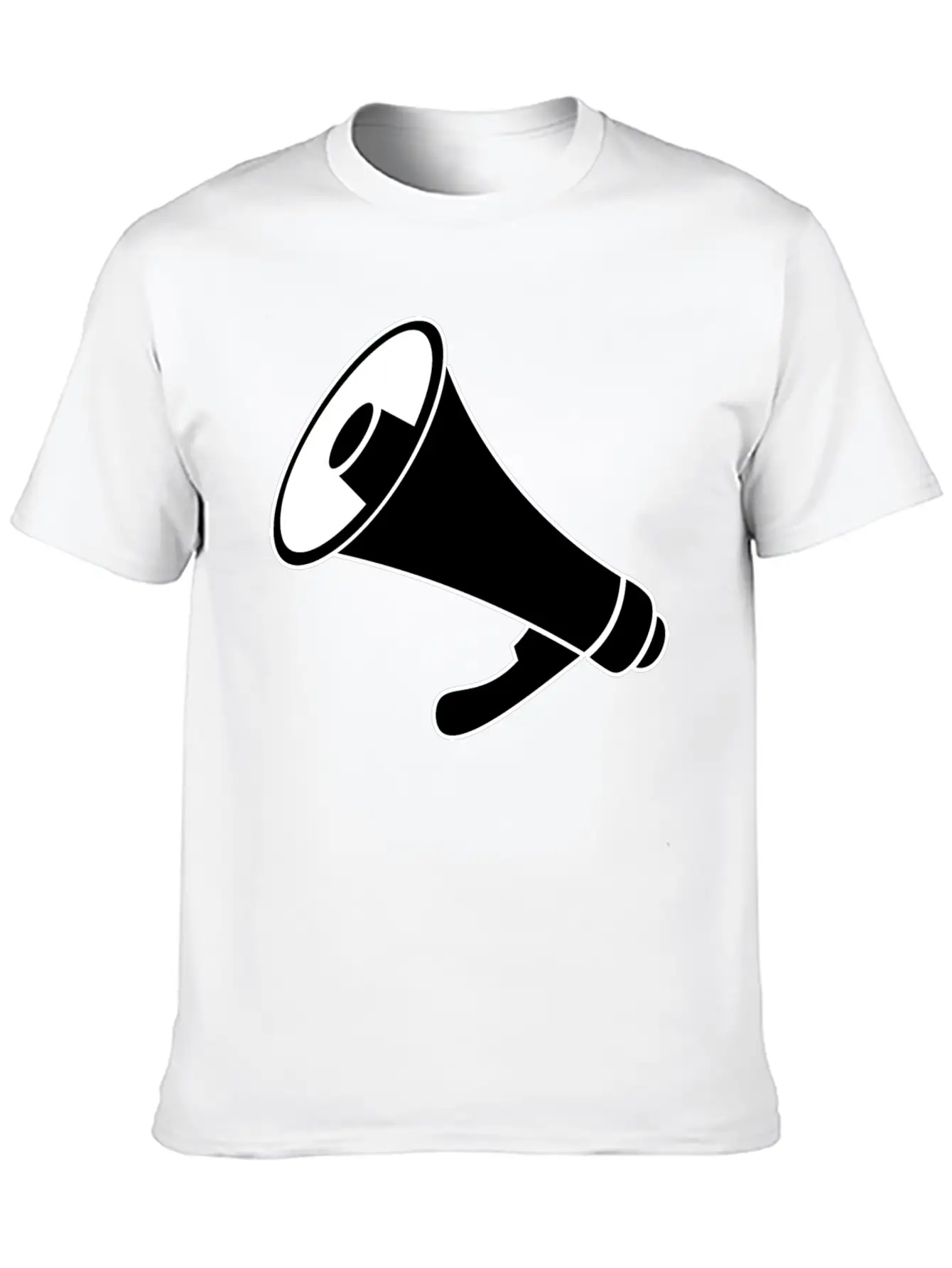 Bullhorn Icon Essential Cotton Tee For Daily Outfits ¨C Unisex Style