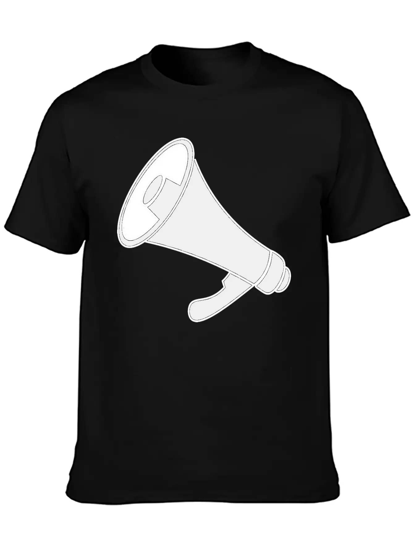 Bullhorn Icon Essential Cotton Tee For Daily Outfits ¨C Unisex Style