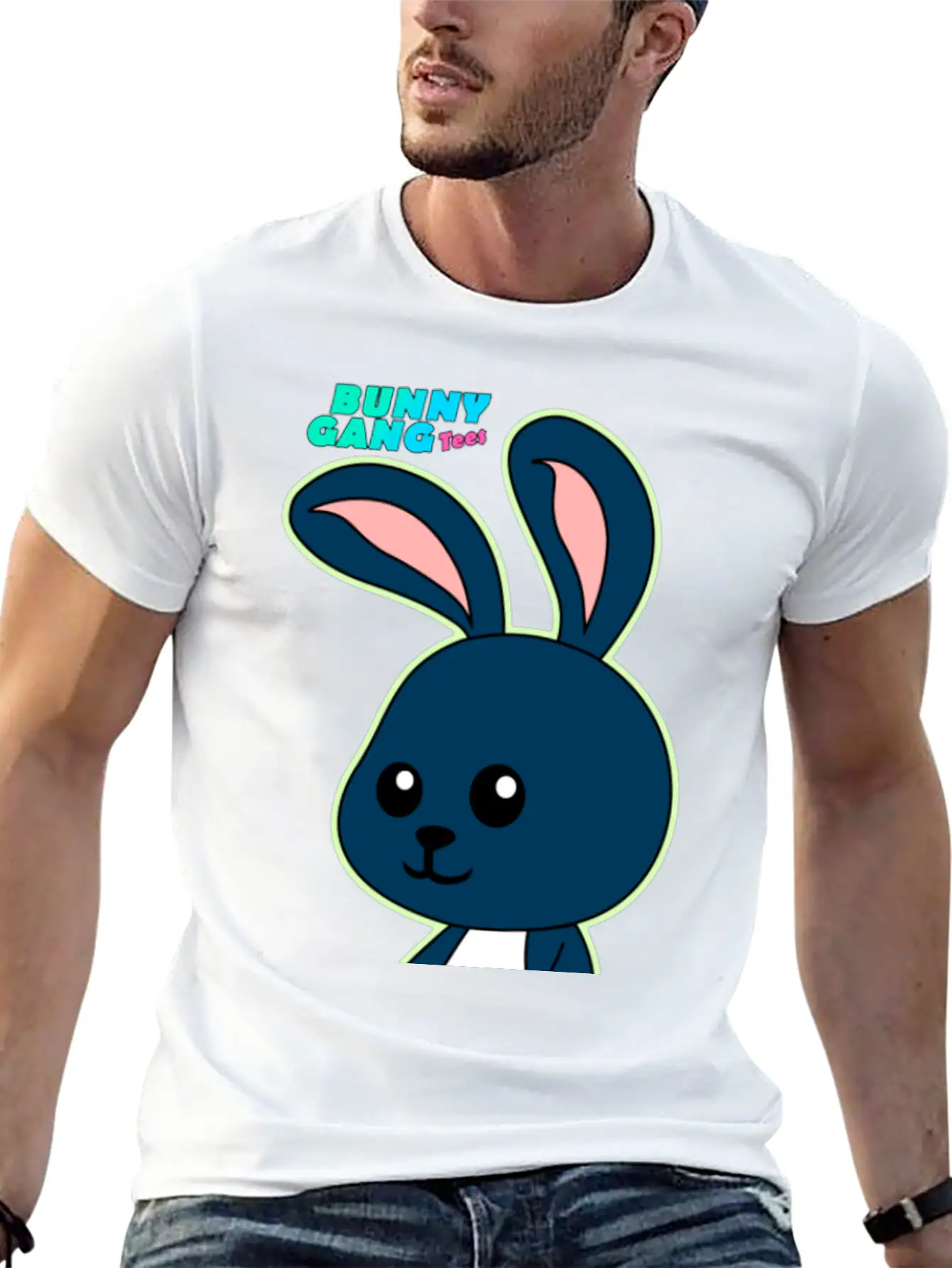 Bunny Gang 8 Tees Basic Graphic T-Shirt ¨C Daily Comfort In Soft Cotton