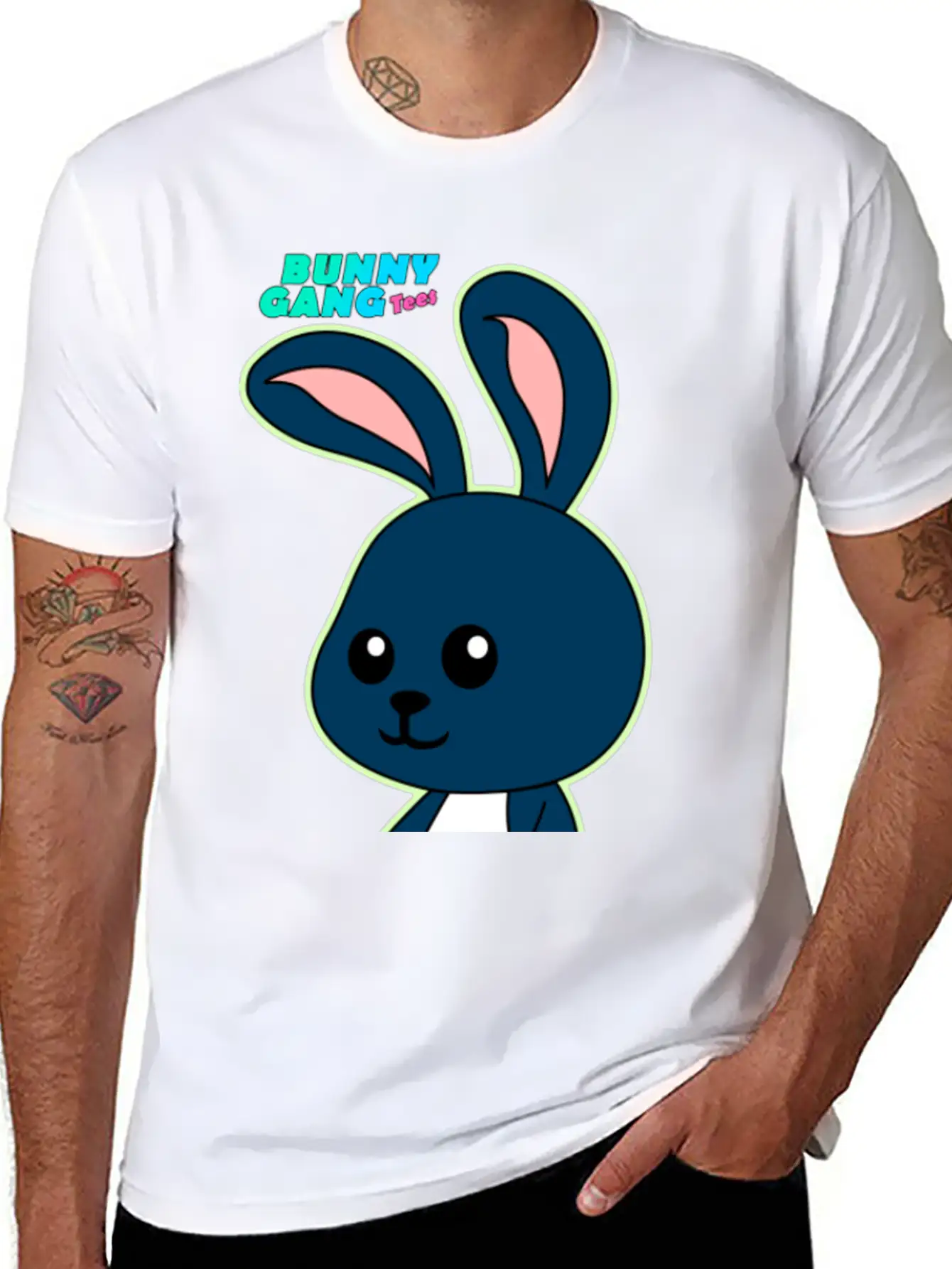 Bunny Gang 8 Tees Basic Graphic T-Shirt ¨C Daily Comfort In Soft Cotton