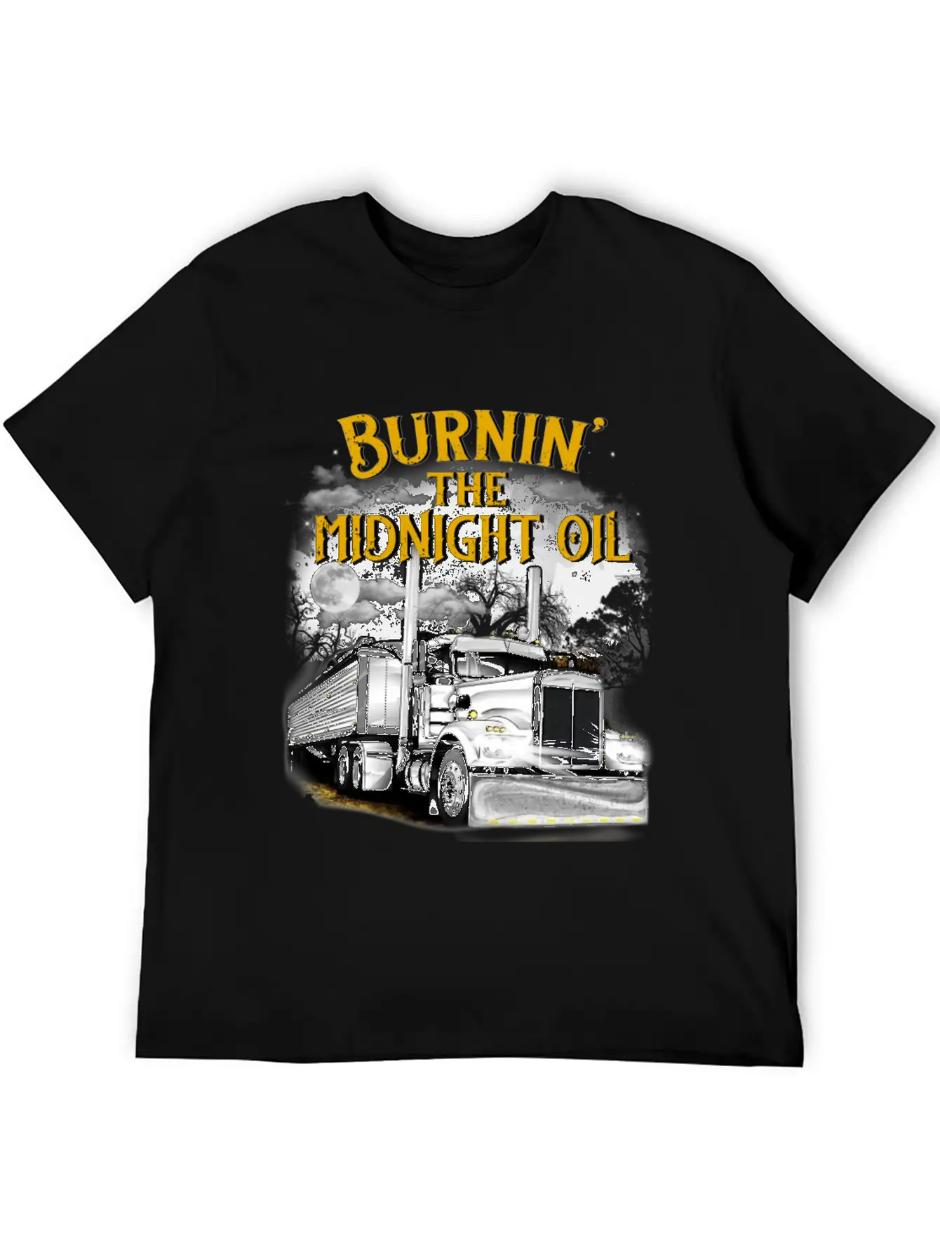 Burning The Midnight Oil Tshirt -gift Soft Cotton Short Sleeve Tee ¨C Unisex Wardrobe Staple
