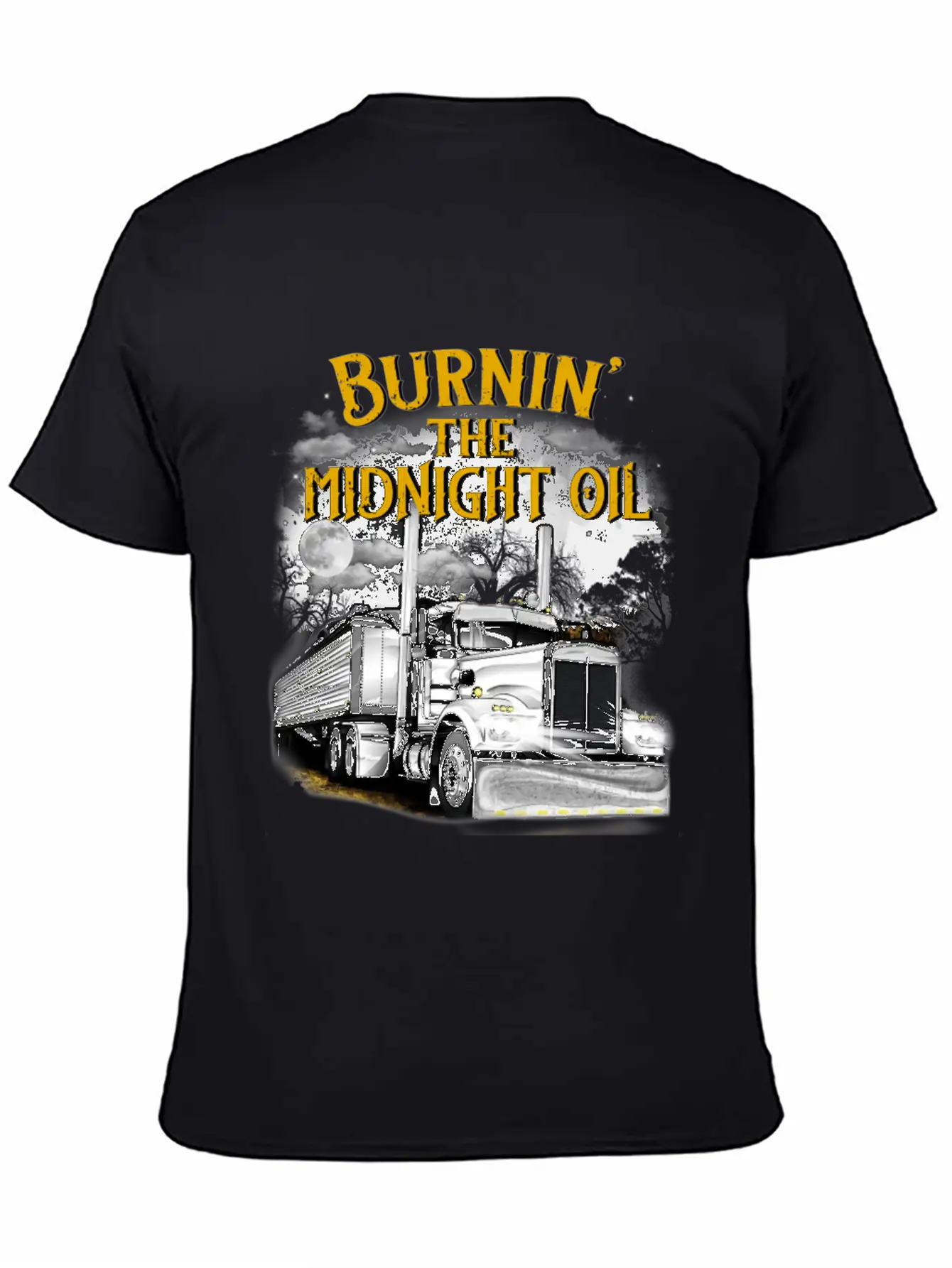 Burning The Midnight Oil Tshirt -gift Soft Cotton Short Sleeve Tee ¨C Unisex Wardrobe Staple