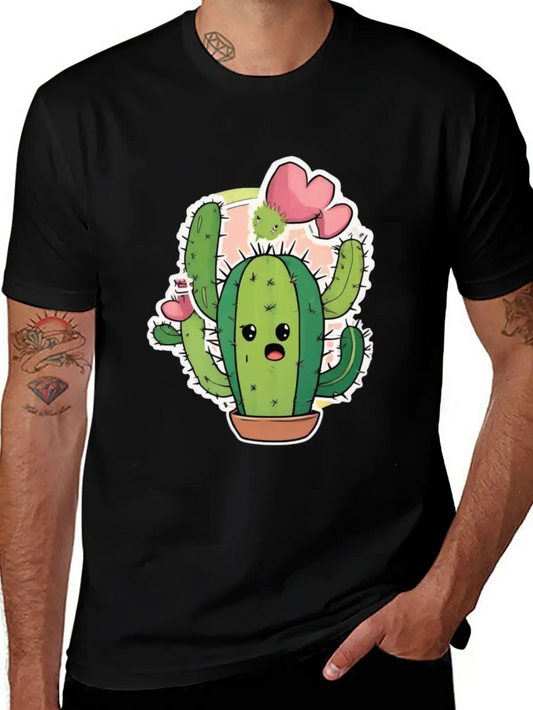 Cactus Baby Cactus Cacti Cactus Plant Basic Graphic T-Shirt ¨C Daily Comfort In Soft Cotton
