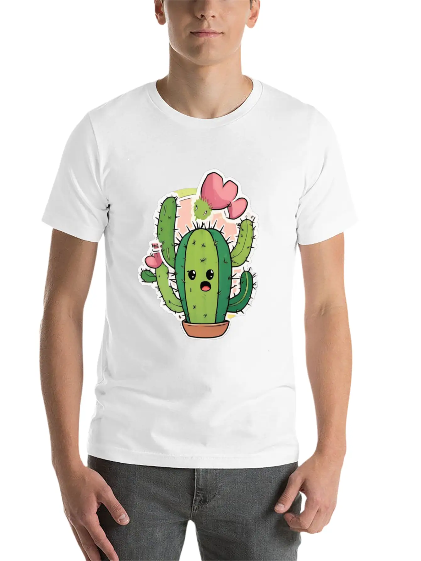 Cactus Baby Cactus Cacti Cactus Plant Basic Graphic T-Shirt ¨C Daily Comfort In Soft Cotton