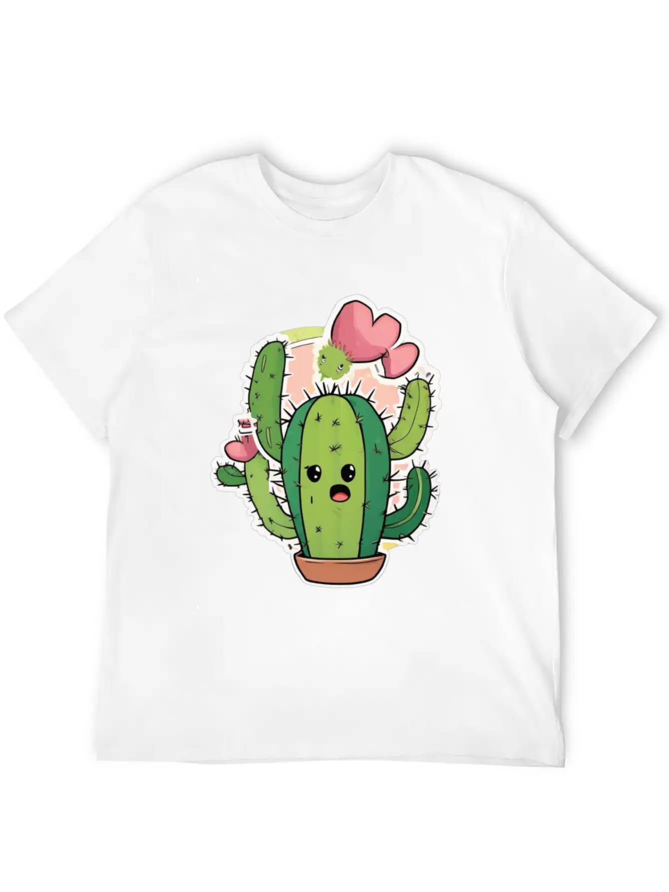 Cactus Baby Cactus Cacti Cactus Plant Basic Graphic T-Shirt ¨C Daily Comfort In Soft Cotton