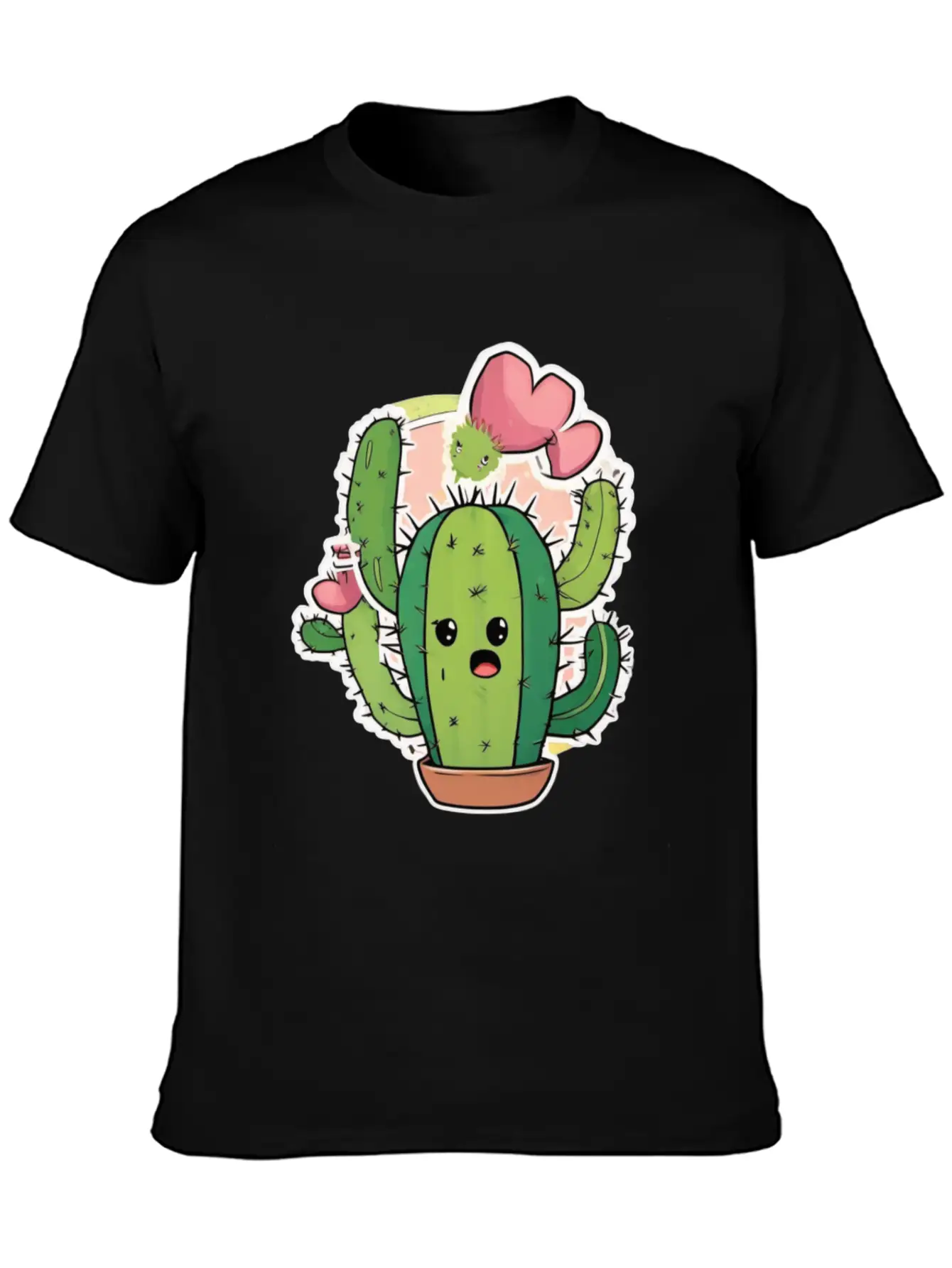 Cactus Baby Cactus Cacti Cactus Plant Basic Graphic T-Shirt ¨C Daily Comfort In Soft Cotton