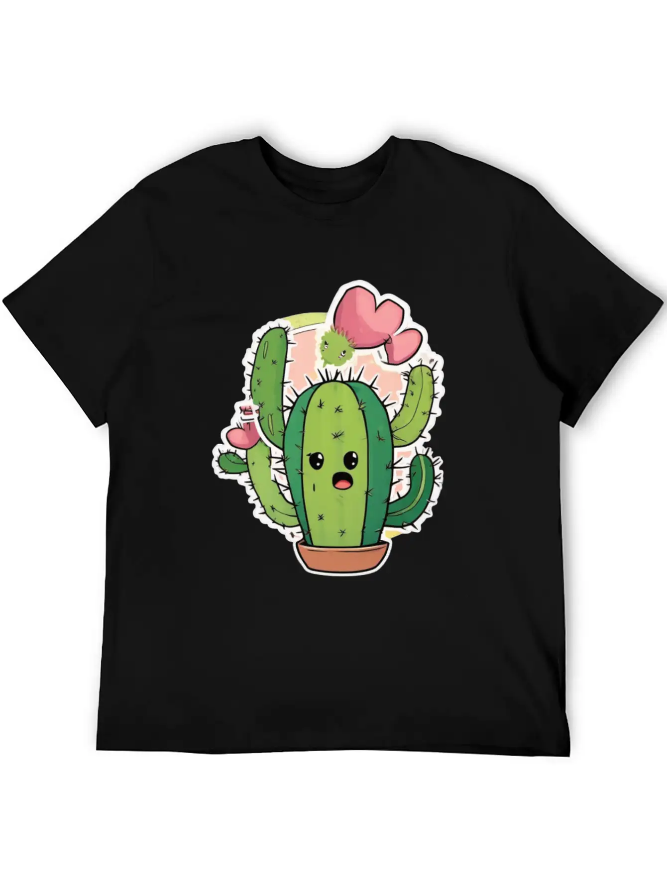 Cactus Baby Cactus Cacti Cactus Plant Basic Graphic T-Shirt ¨C Daily Comfort In Soft Cotton
