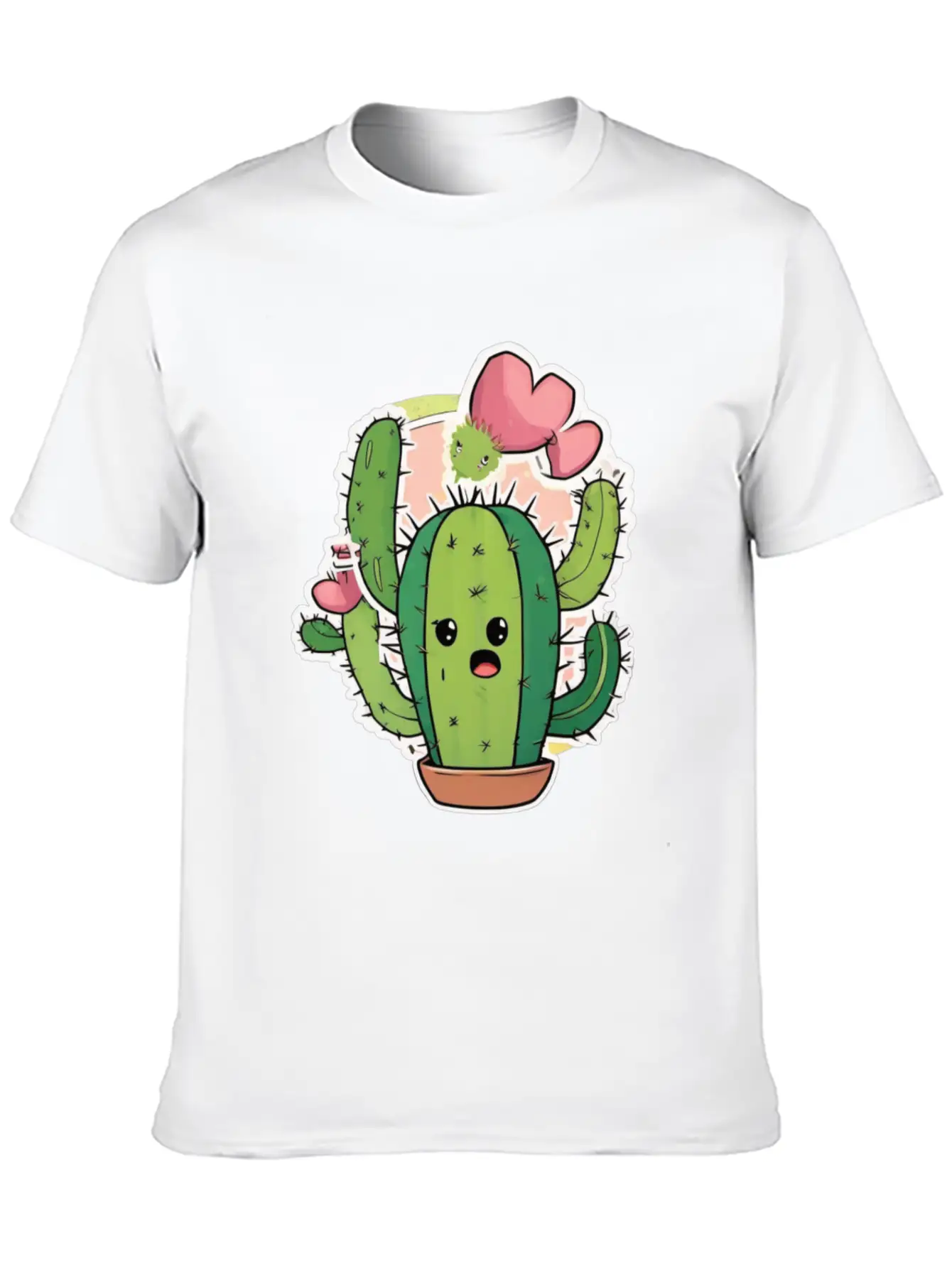 Cactus Baby Cactus Cacti Cactus Plant Basic Graphic T-Shirt ¨C Daily Comfort In Soft Cotton
