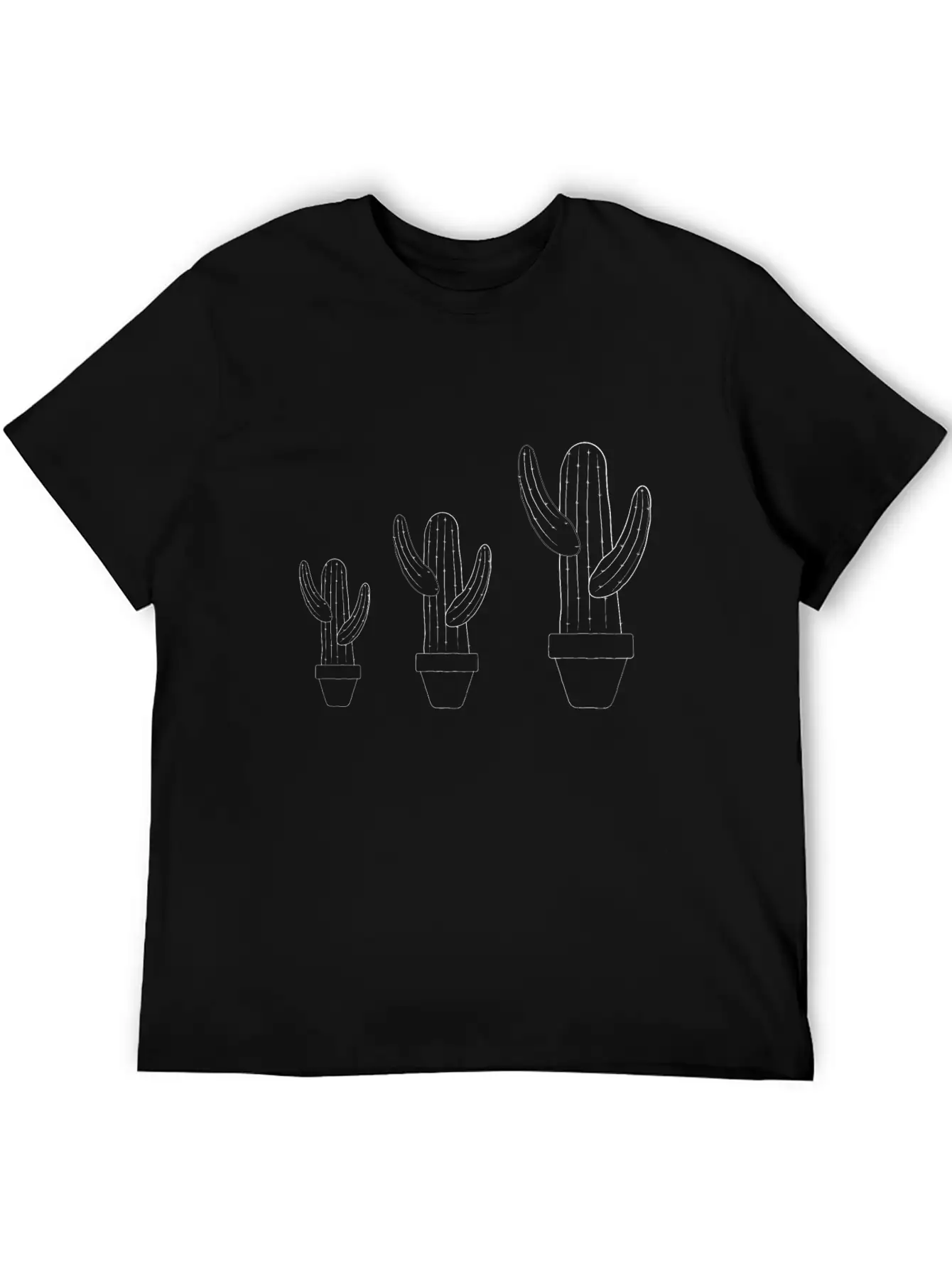Cactus Basic Graphic T-Shirt ¨C Daily Comfort In Soft Cotton