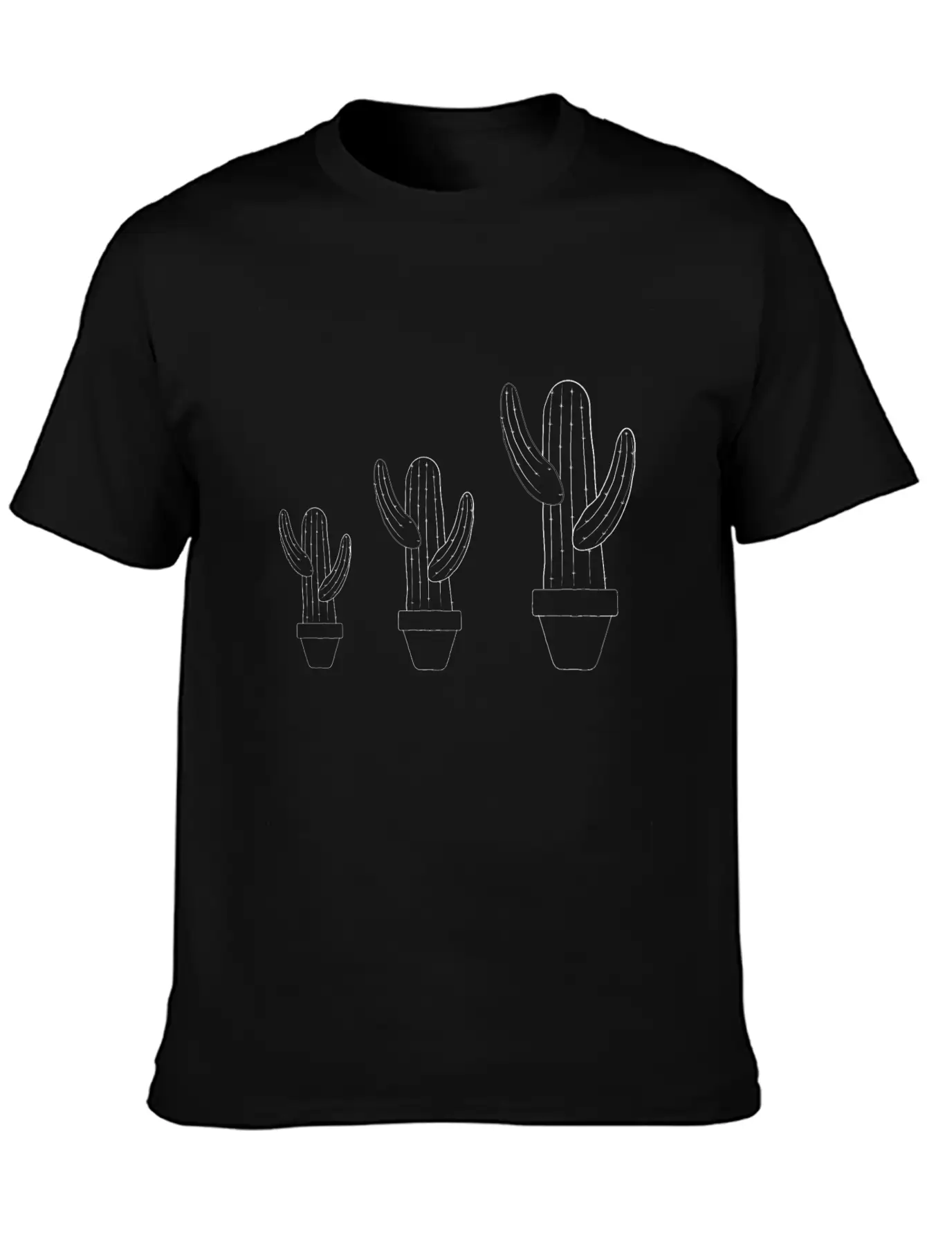 Cactus Basic Graphic T-Shirt ¨C Daily Comfort In Soft Cotton