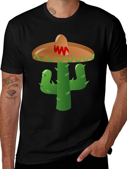 Cactus Mexican Essential Cotton Tee For Daily Outfits ¨C Unisex Style
