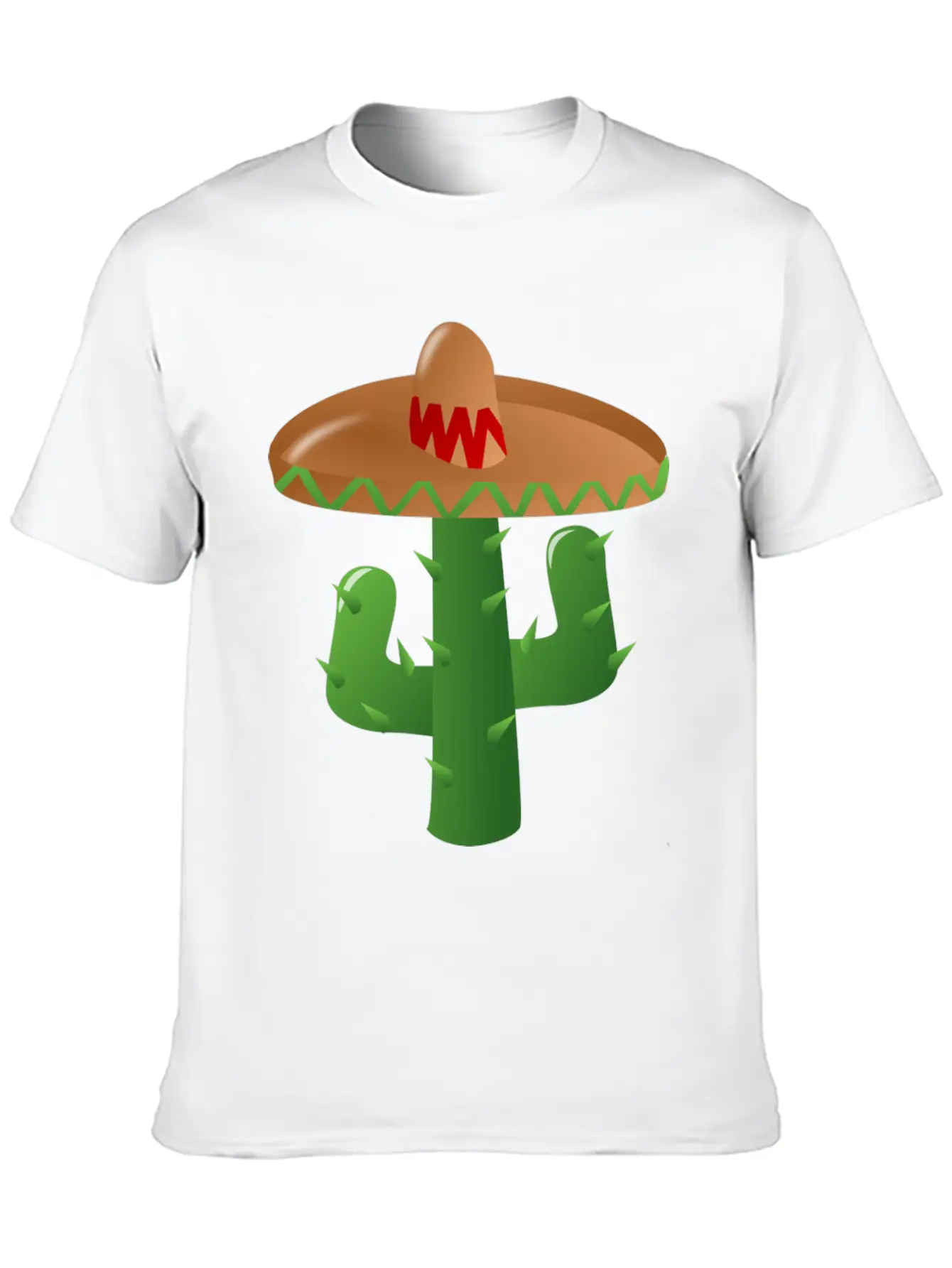 Cactus Mexican Essential Cotton Tee For Daily Outfits ¨C Unisex Style