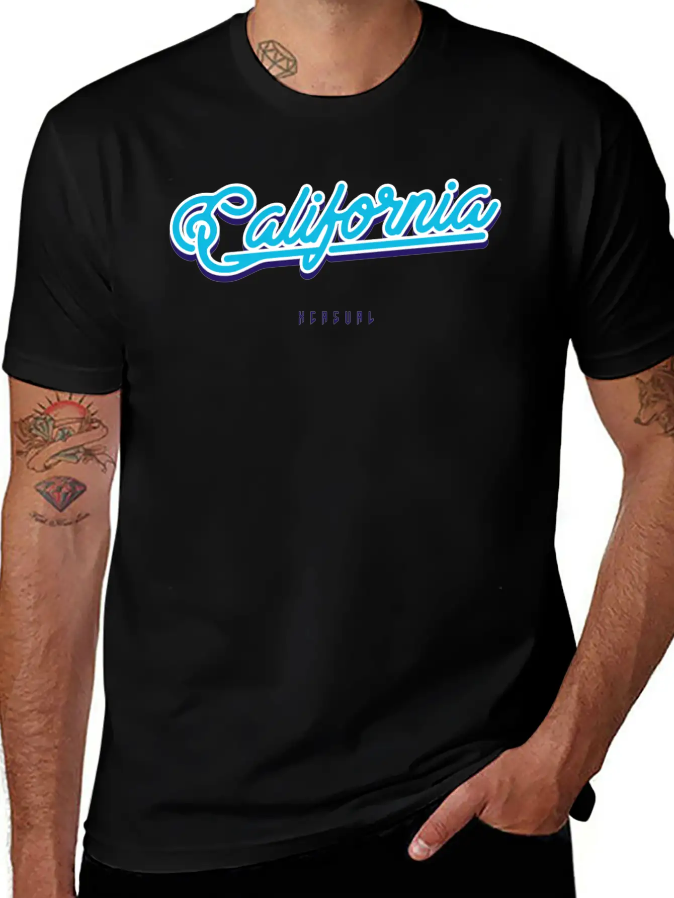 California Blues Essential Cotton Tee For Daily Outfits ¨C Unisex Style