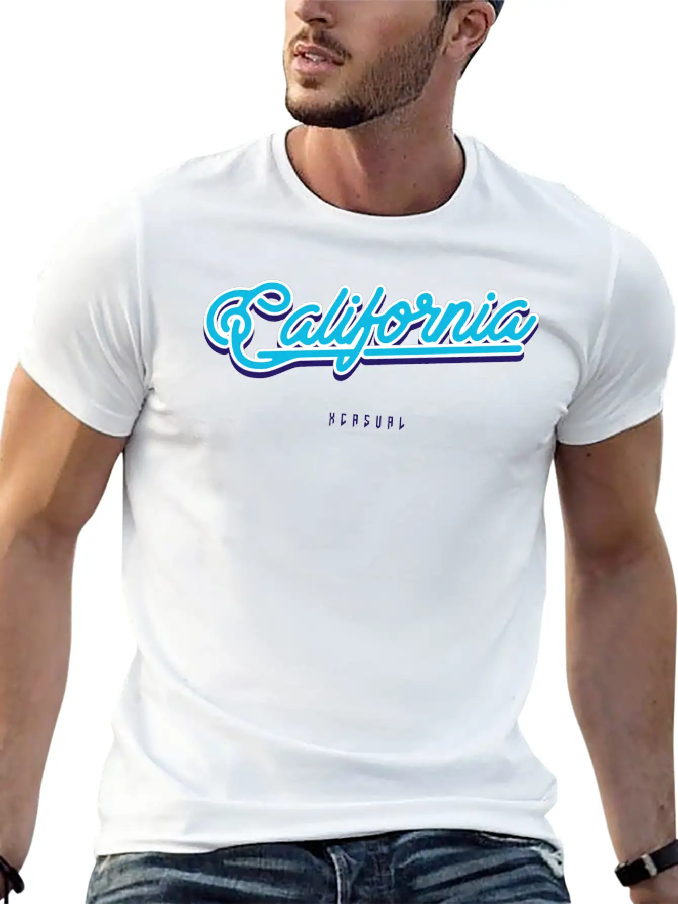 California Blues Essential Cotton Tee For Daily Outfits ¨C Unisex Style