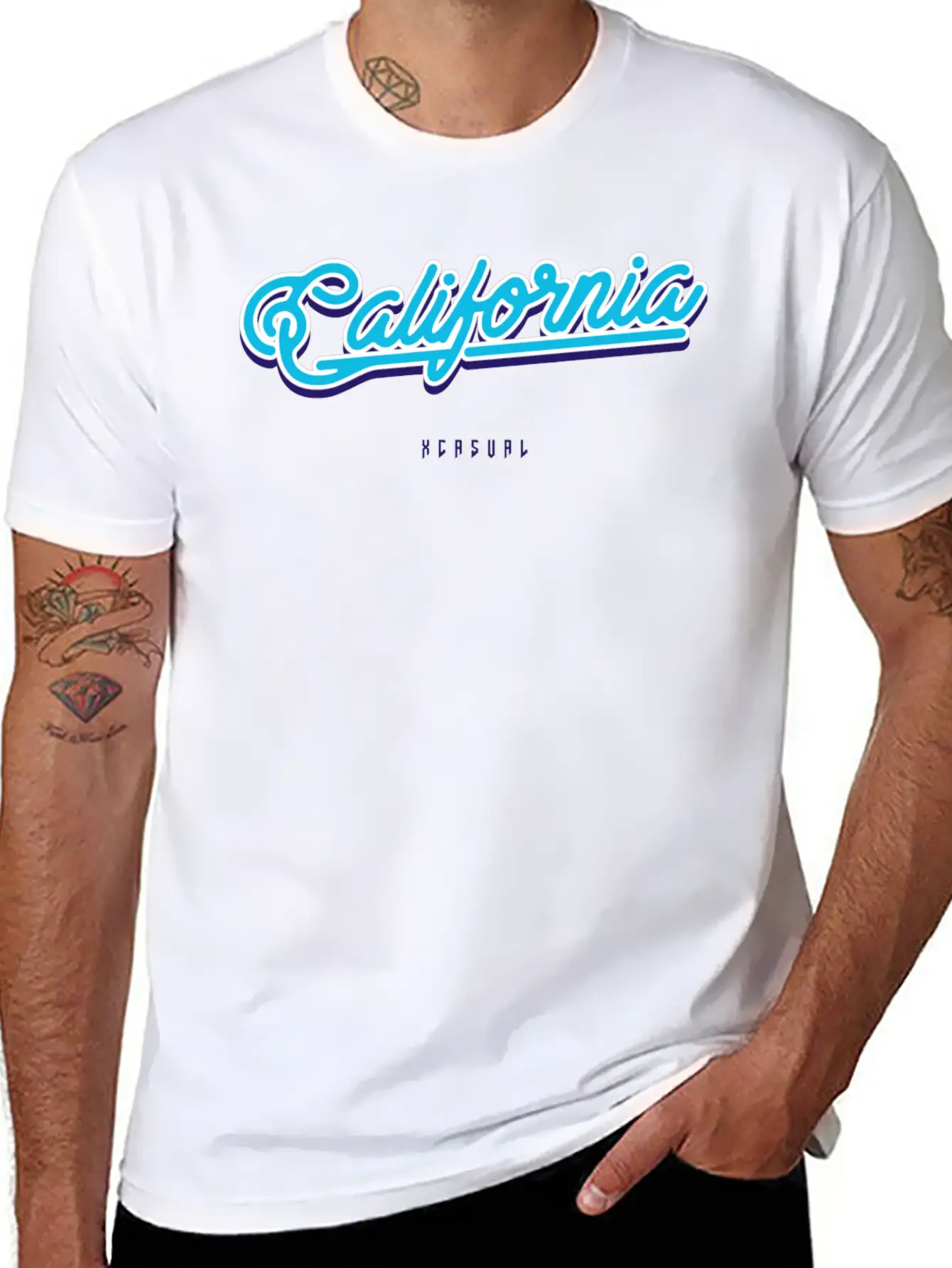 California Blues Essential Cotton Tee For Daily Outfits ¨C Unisex Style