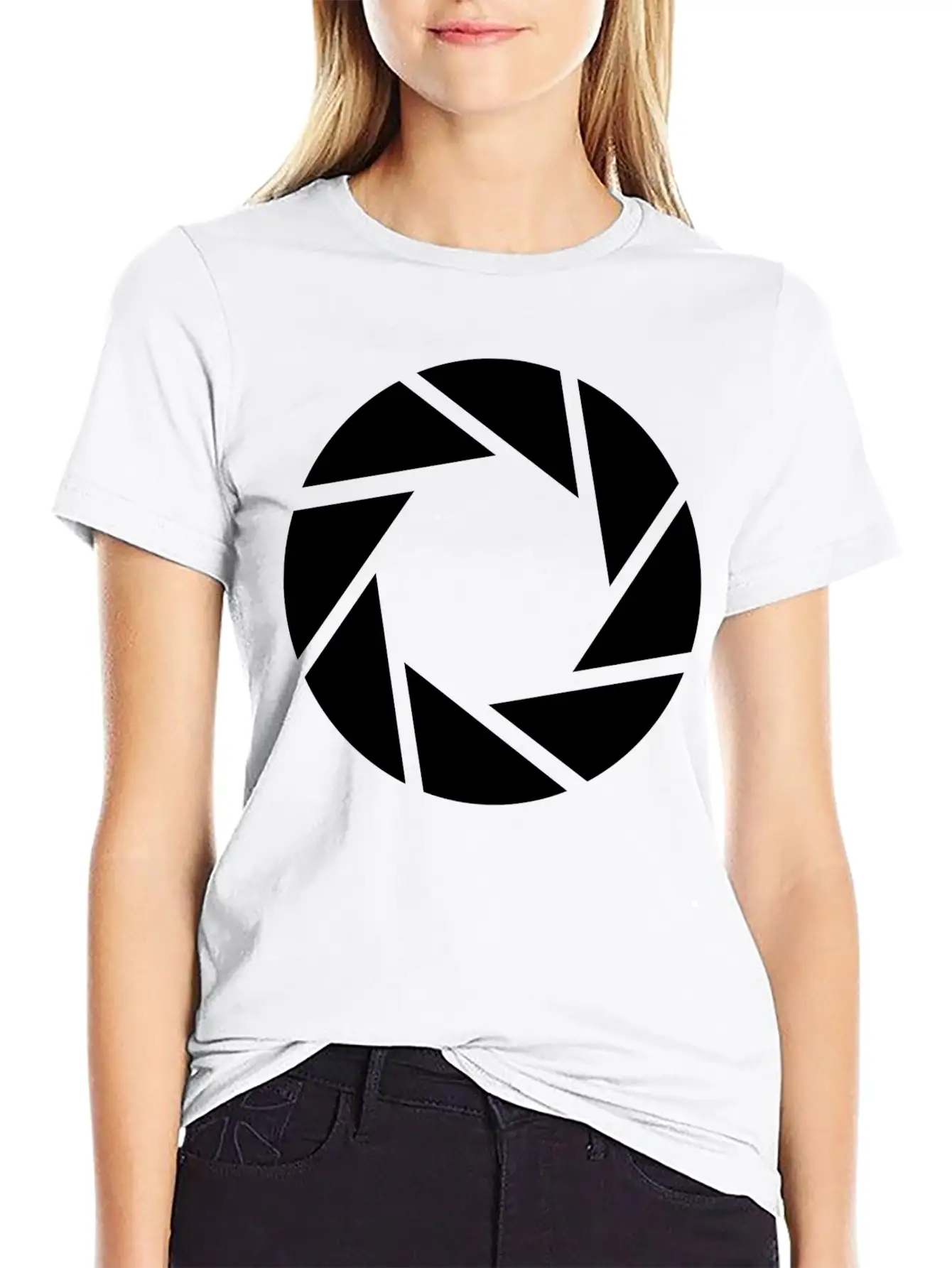 Camera Basic Graphic T-Shirt ¨C Daily Comfort In Soft Cotton