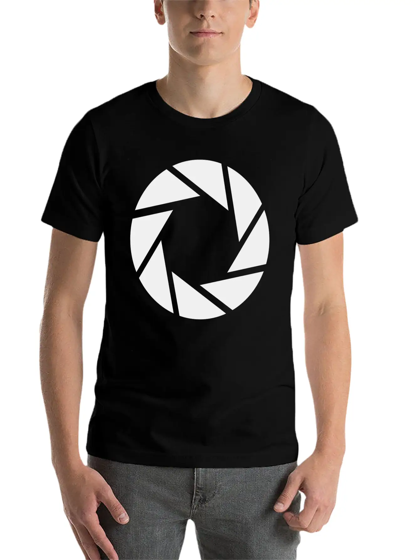 Camera Basic Graphic T-Shirt ¨C Daily Comfort In Soft Cotton