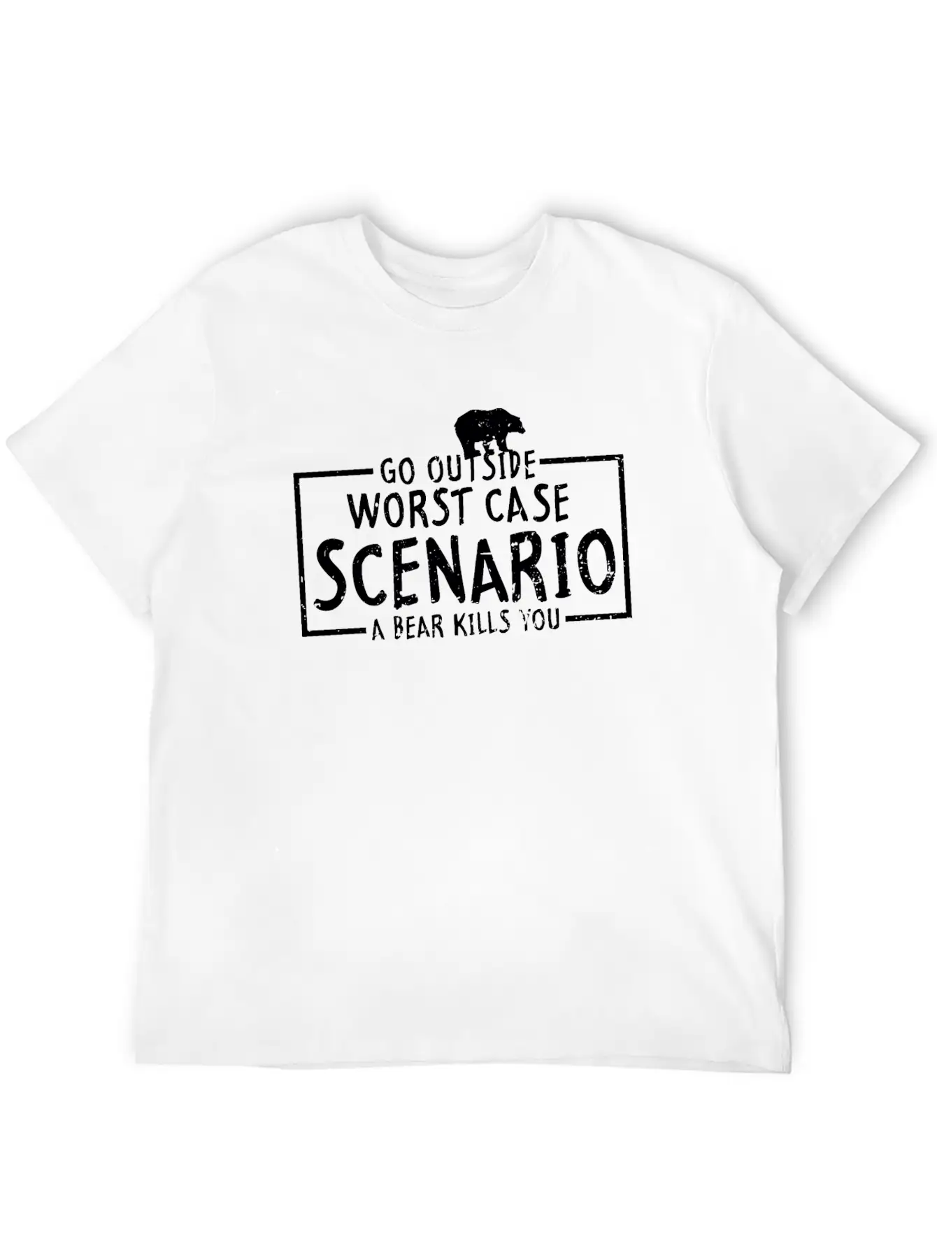 Camping Basic Graphic T-Shirt ¨C Daily Comfort In Soft Cotton