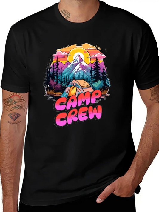 Camping, Camp Love, Camp, Camp Crew Camp Vibes, Ca Soft Cotton Short Sleeve Tee ¨C Unisex Wardrobe Staple
