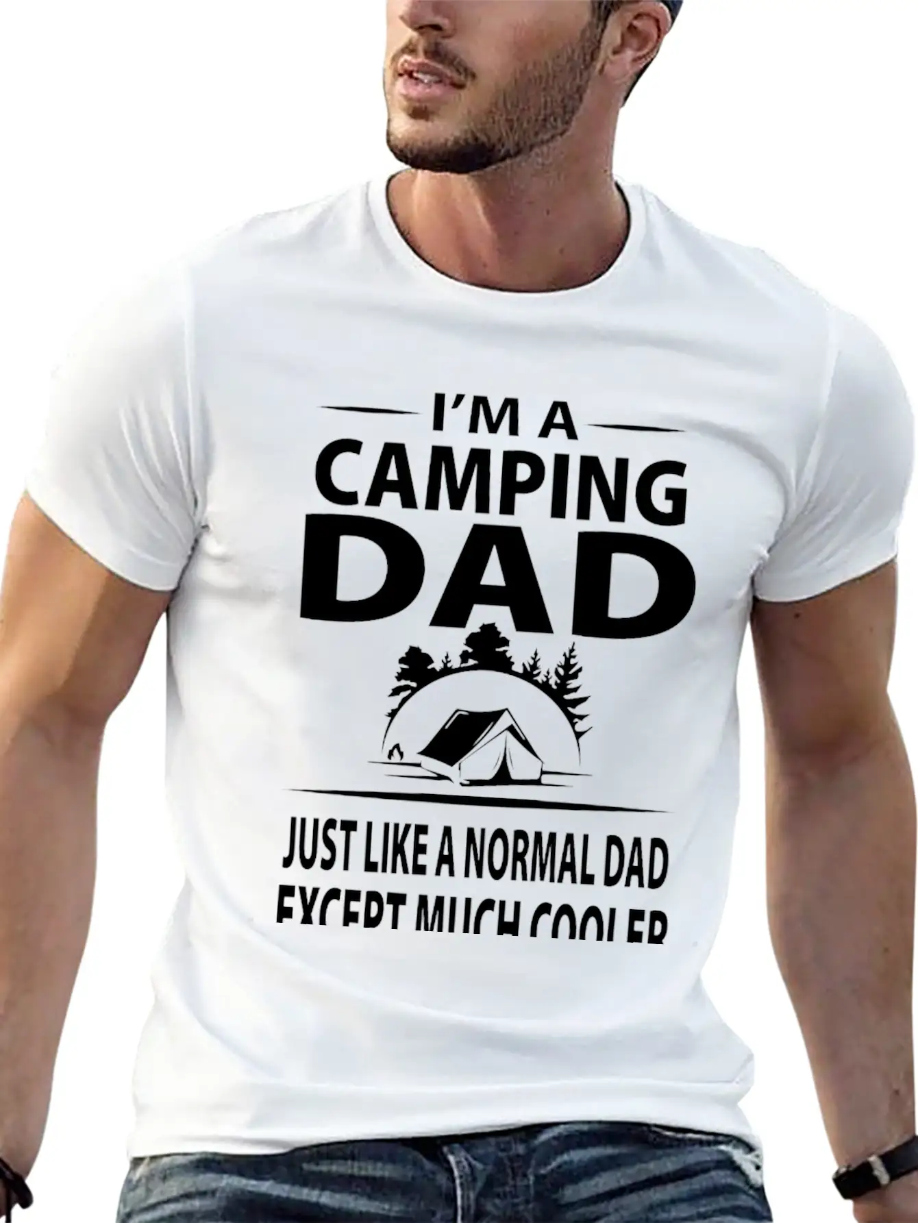 Camping Soft Cotton Short Sleeve Tee ¨C Unisex Wardrobe Staple