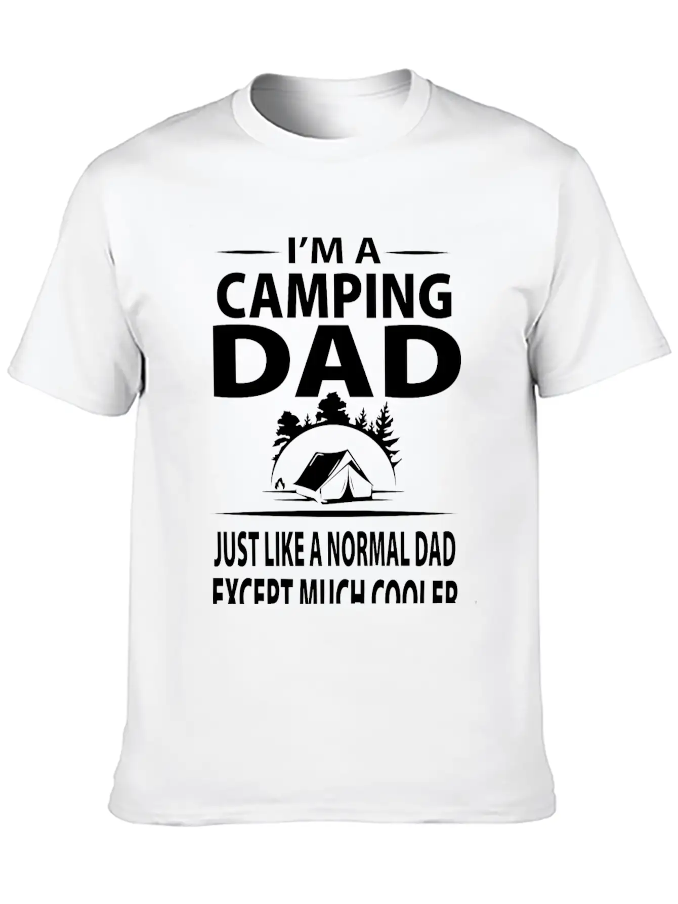 Camping Soft Cotton Short Sleeve Tee ¨C Unisex Wardrobe Staple