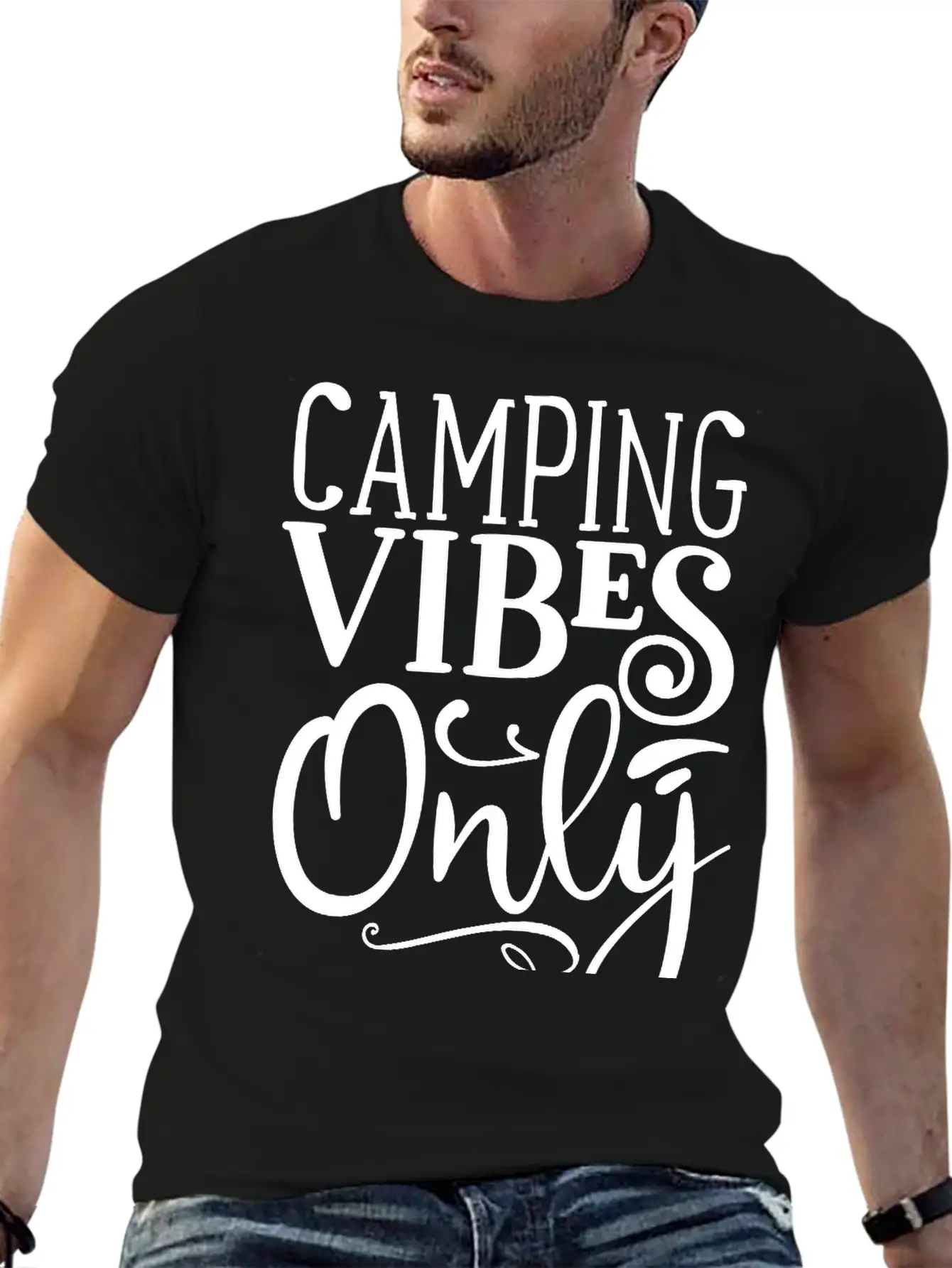 Camping Vibes Only Soft Cotton Short Sleeve Tee ¨C Unisex Wardrobe Staple