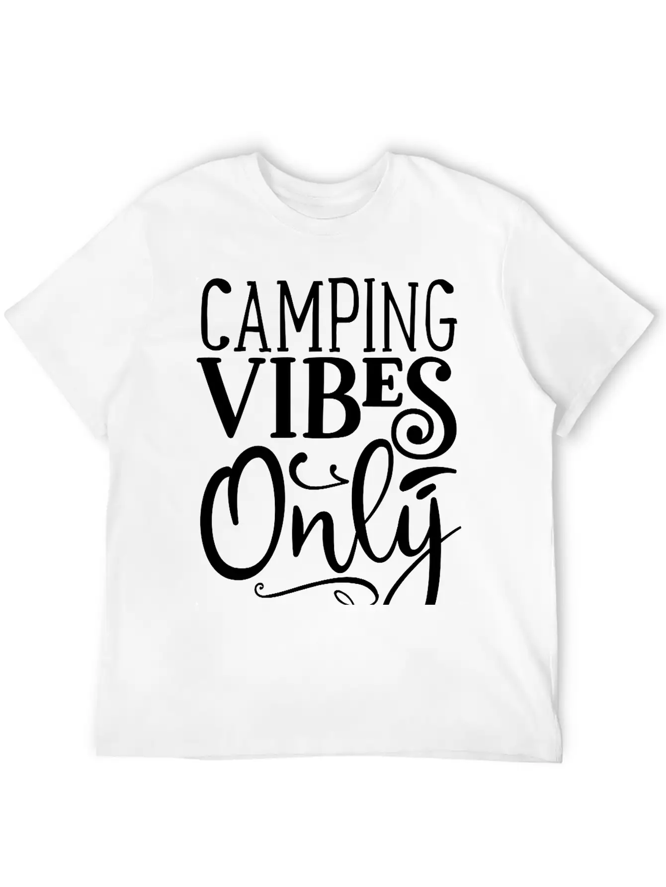 Camping Vibes Only Soft Cotton Short Sleeve Tee ¨C Unisex Wardrobe Staple