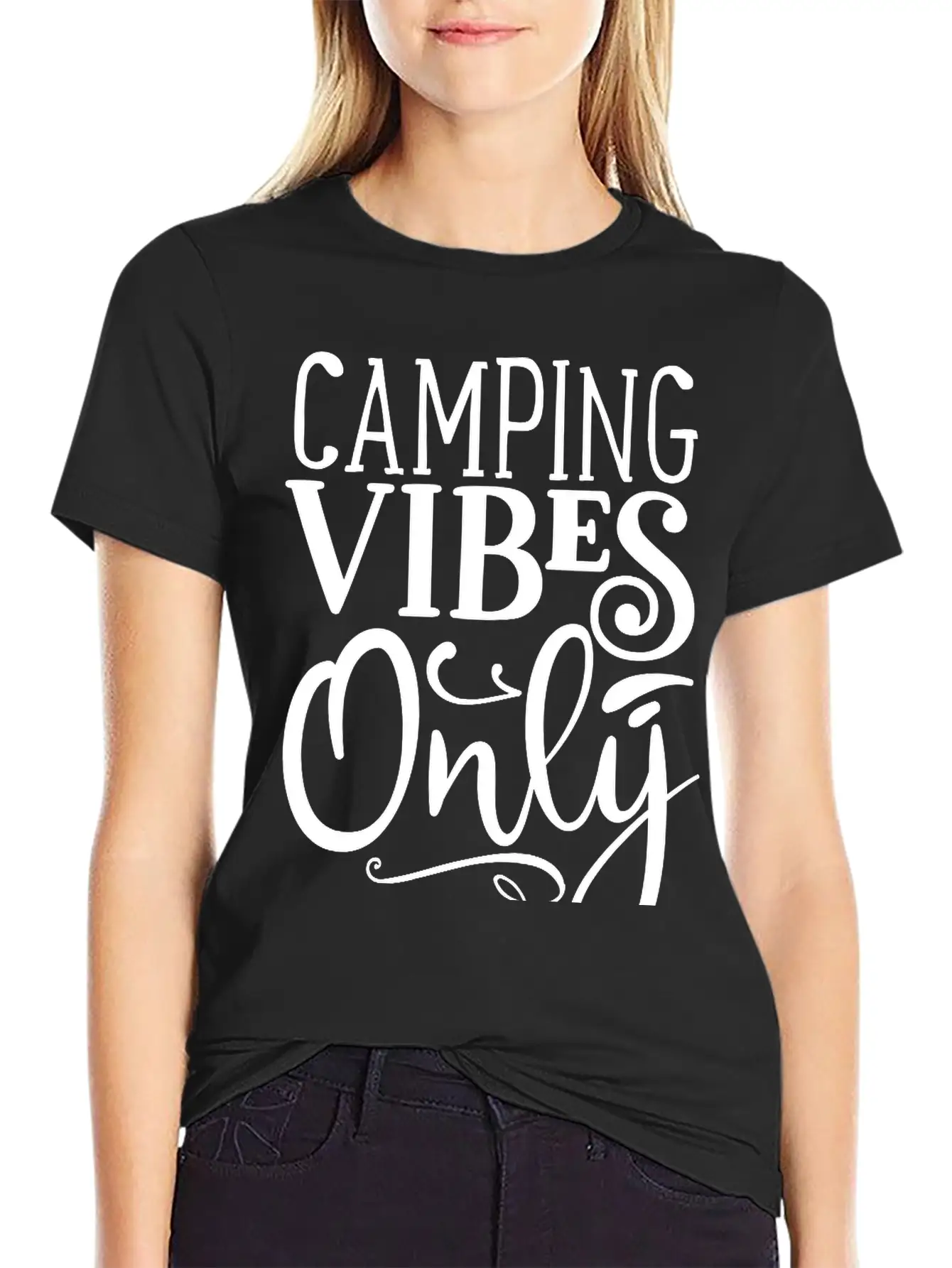 Camping Vibes Only Soft Cotton Short Sleeve Tee ¨C Unisex Wardrobe Staple