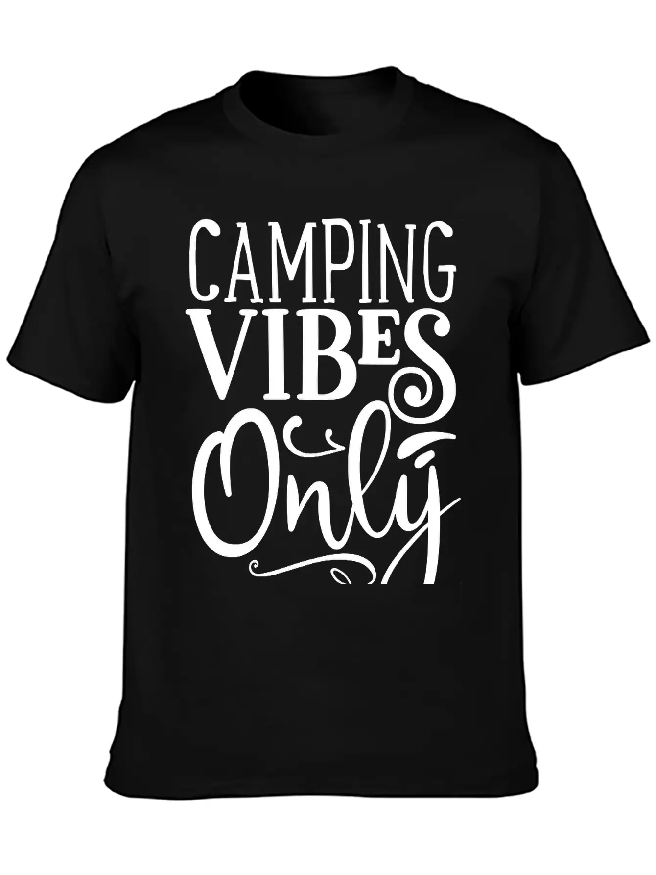 Camping Vibes Only Soft Cotton Short Sleeve Tee ¨C Unisex Wardrobe Staple