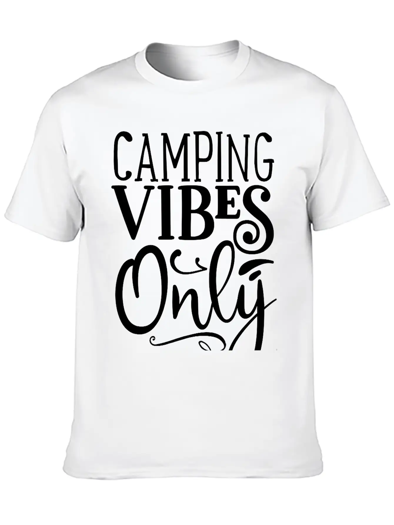 Camping Vibes Only Soft Cotton Short Sleeve Tee ¨C Unisex Wardrobe Staple