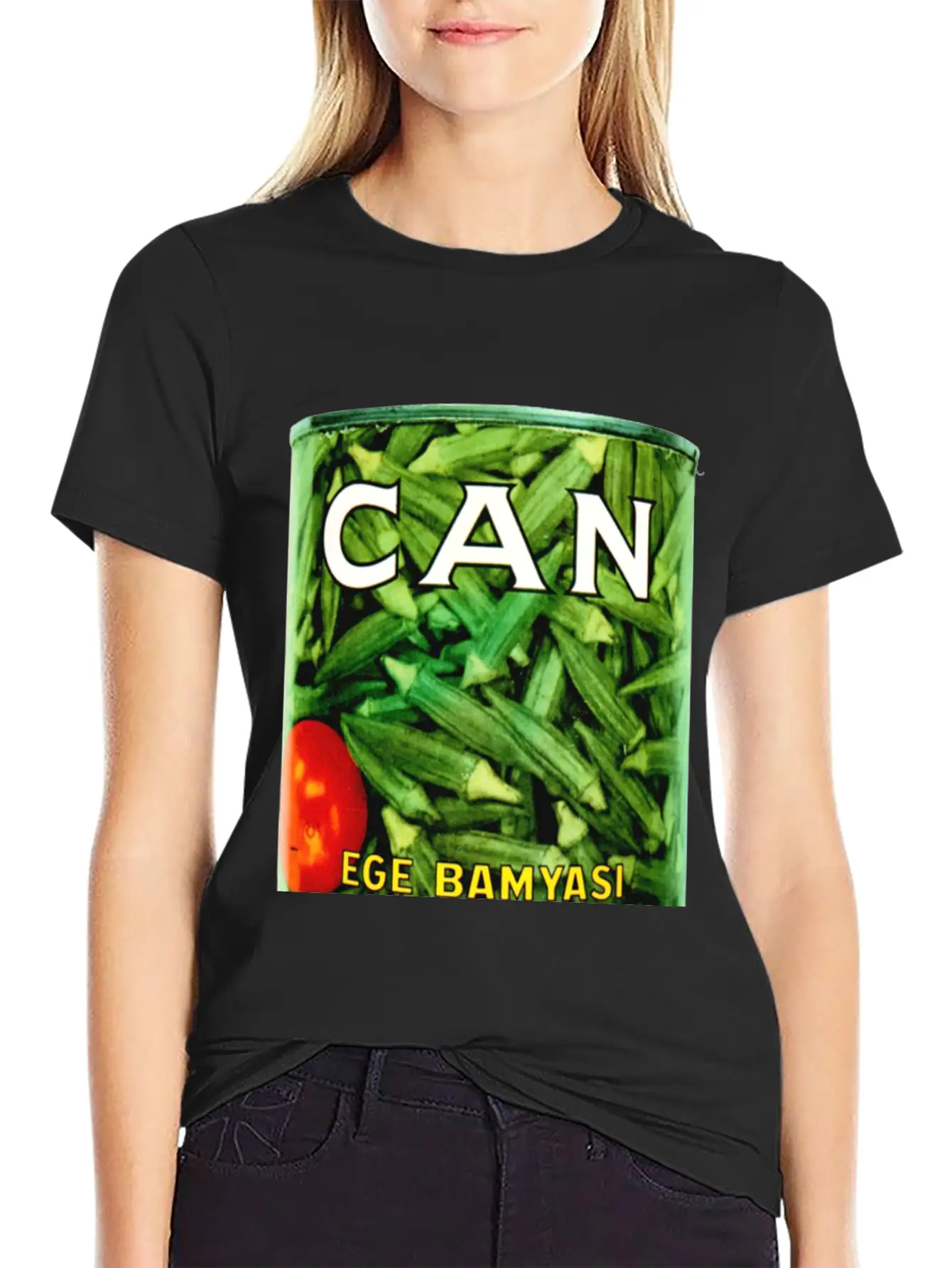 Can Band Logo Essential Cotton Tee For Daily Outfits ¨C Unisex Style