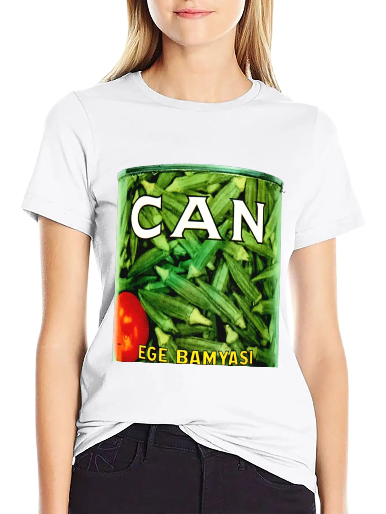 Can Band Logo Essential Cotton Tee For Daily Outfits ¨C Unisex Style