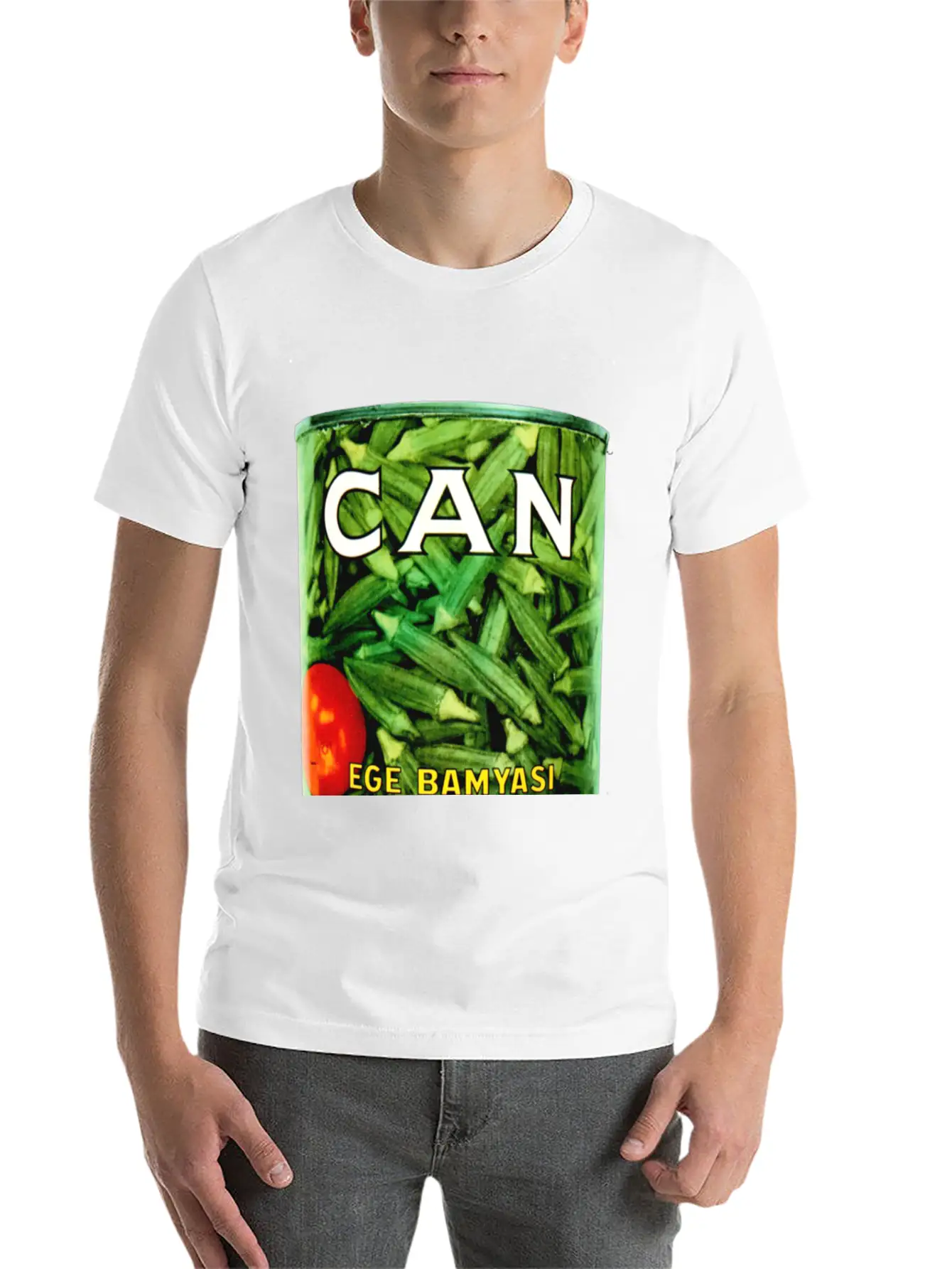 Can Band Logo Essential Cotton Tee For Daily Outfits ¨C Unisex Style